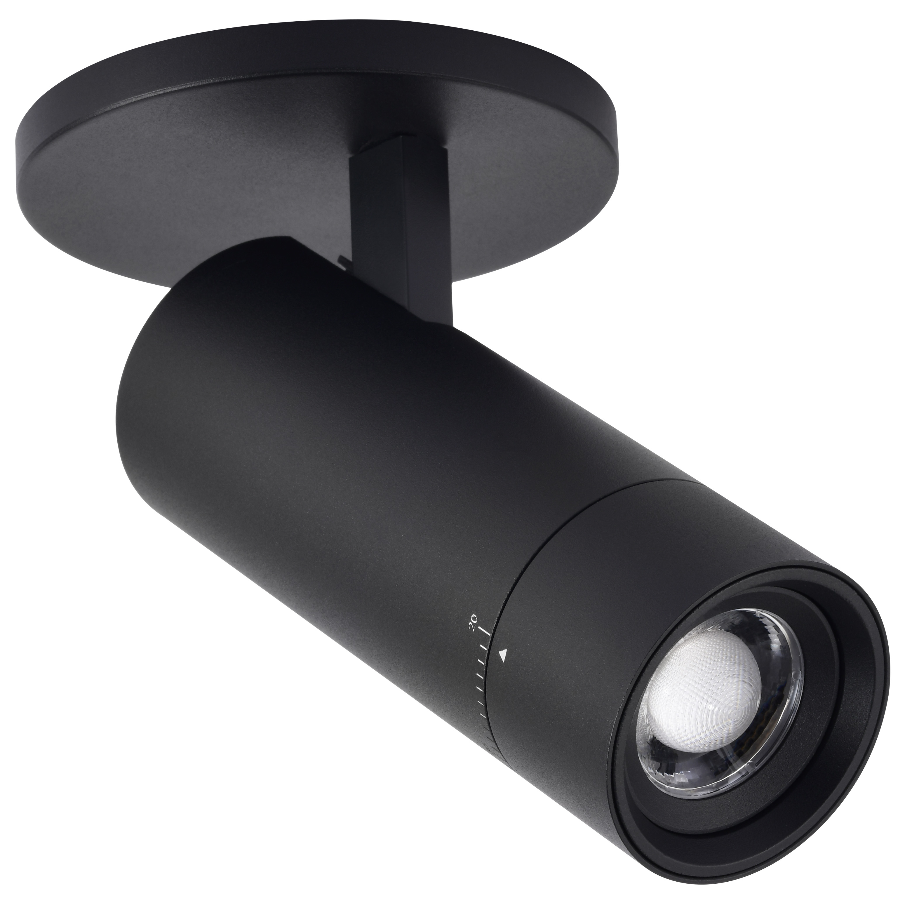 15W BEAM ADJ MONOPOINT BLK - 62-3504