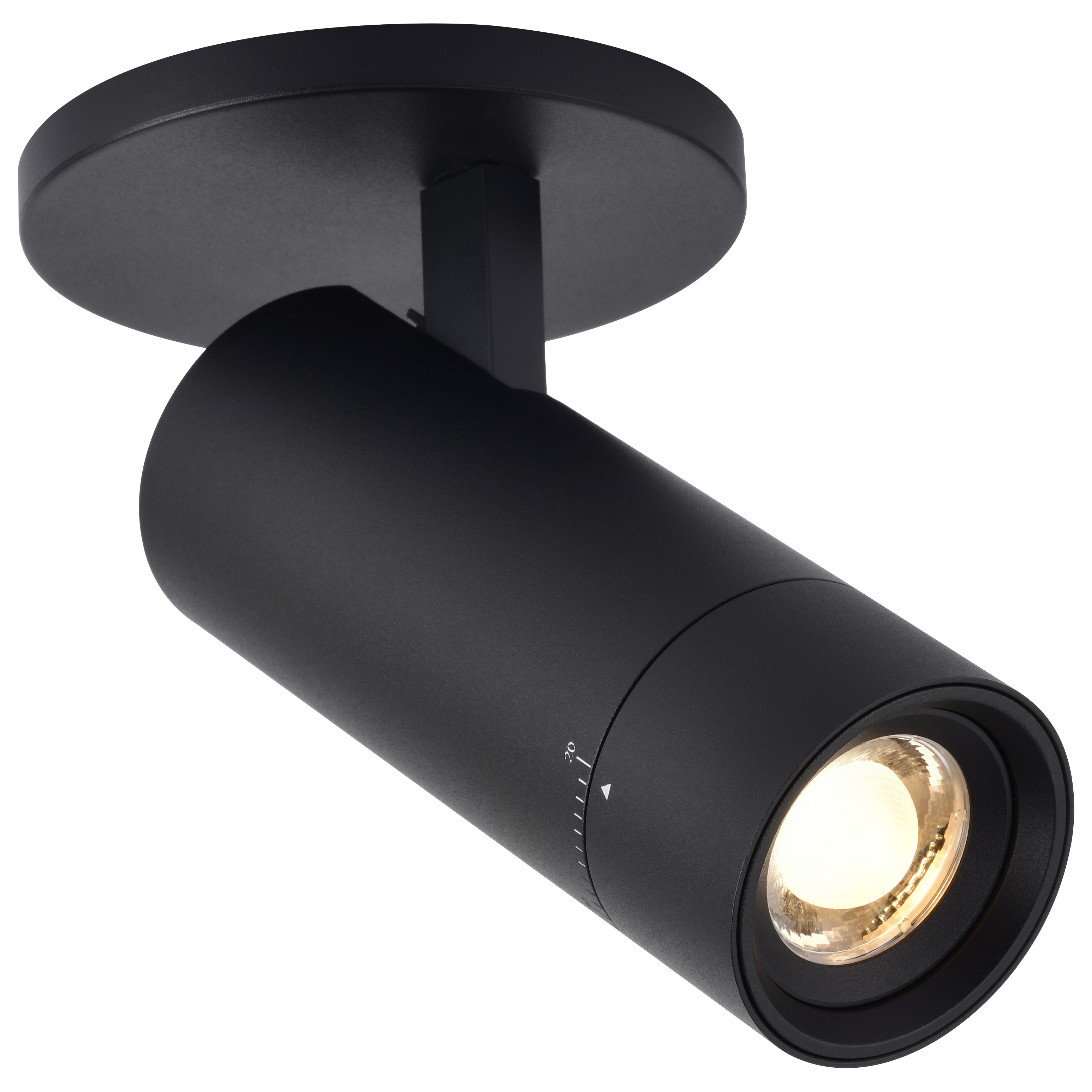 15W BEAM ADJ MONOPOINT BLK - 62-3504