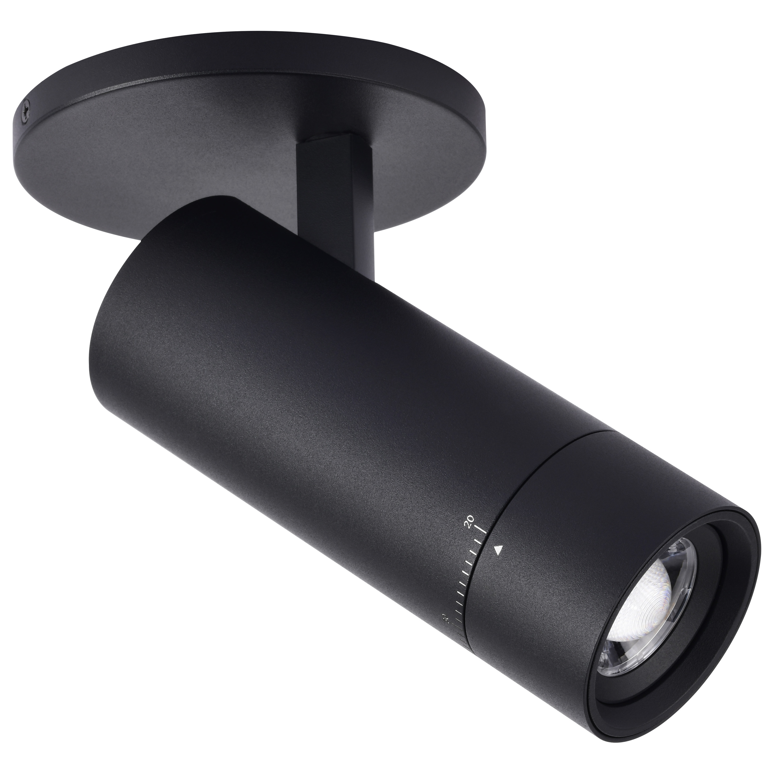 15W BEAM ADJ MONOPOINT BLK - 62-3504