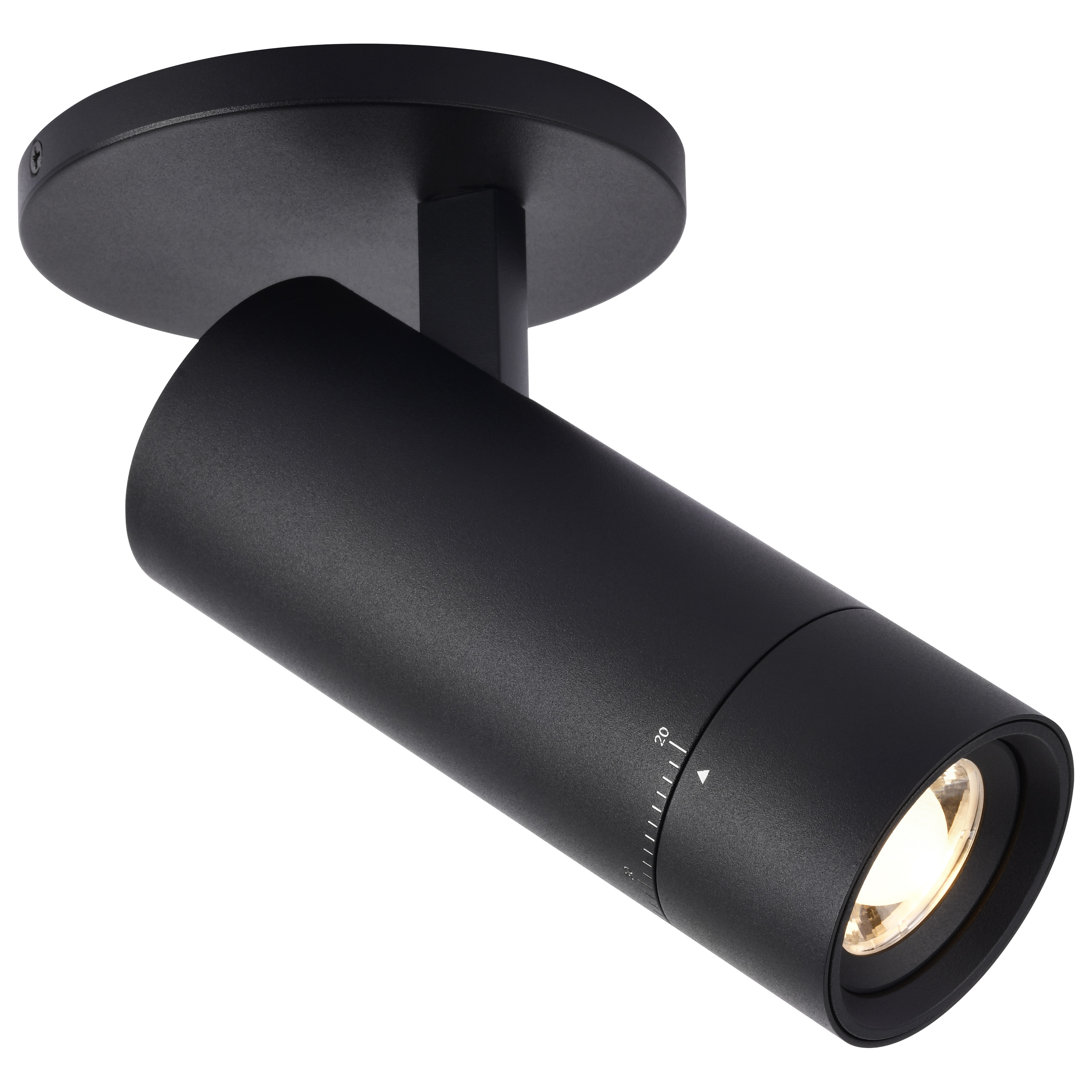 15W BEAM ADJ MONOPOINT BLK - 62-3504