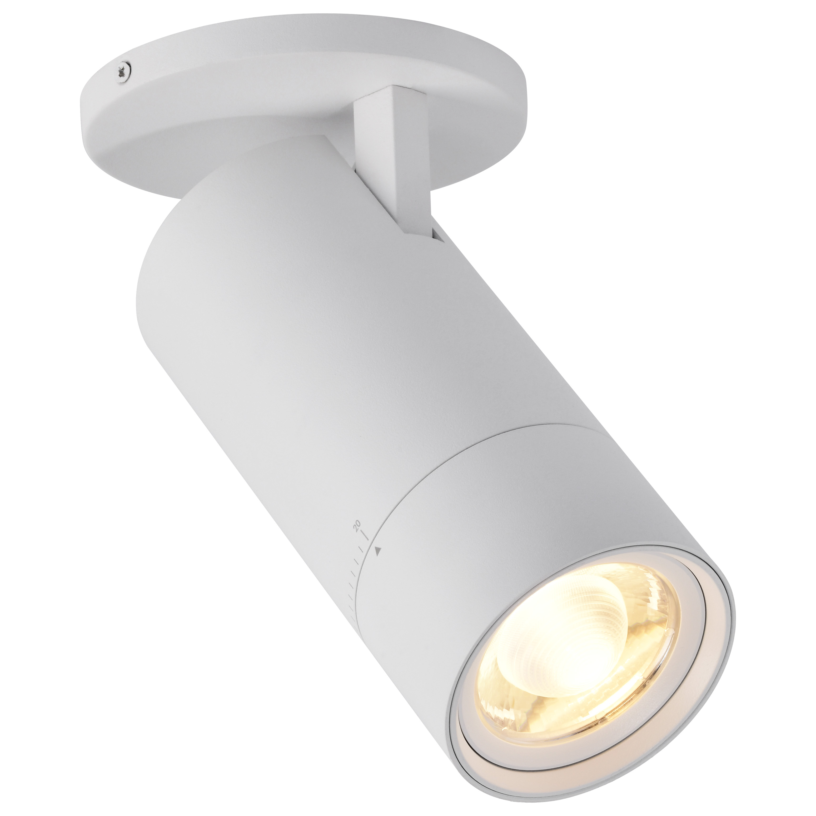 30W BEAM ADJ MONOPOINT WHT - 62-3505