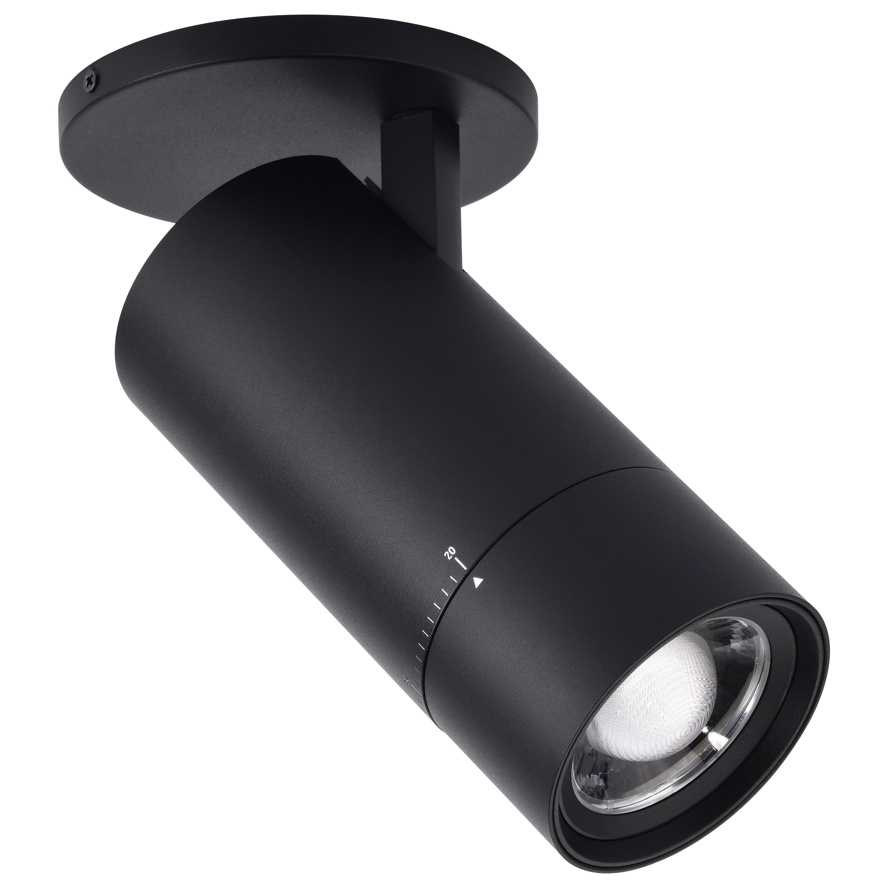 30W BEAM ADJ MONOPOINT BLK - 62-3506