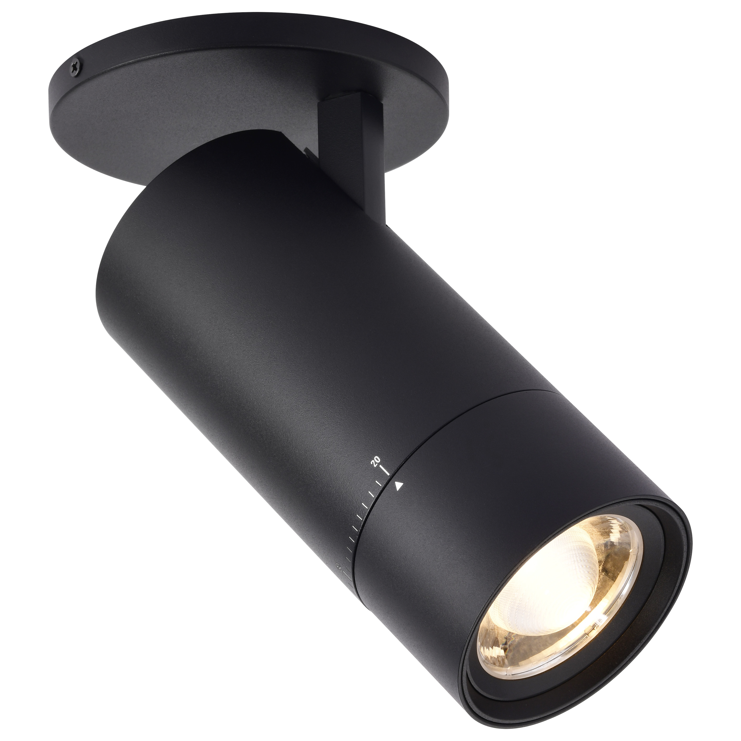 30W BEAM ADJ MONOPOINT BLK - 62-3506