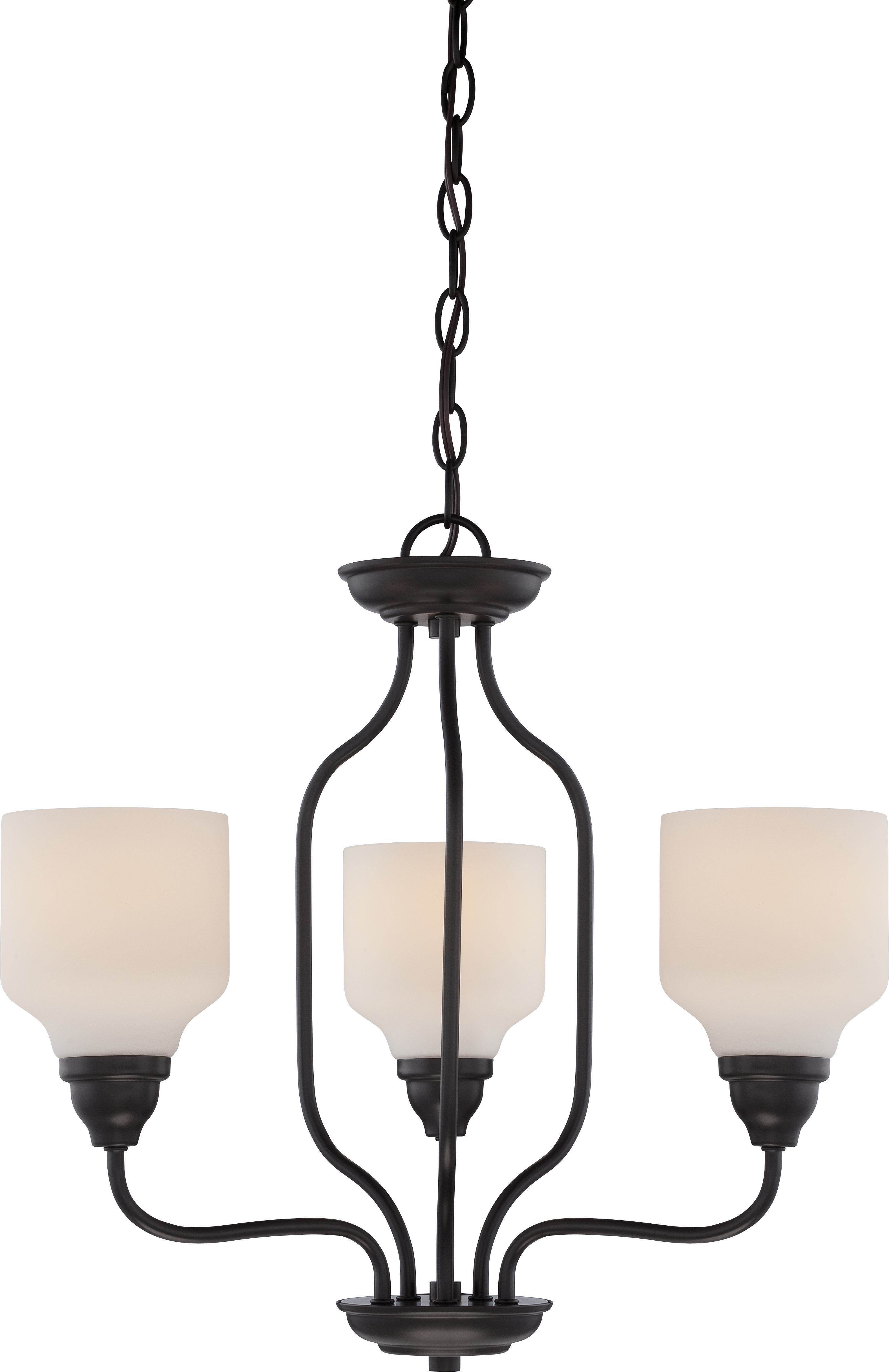 KIRK 3 LT CHNDLR / OMNI LED - 62-399