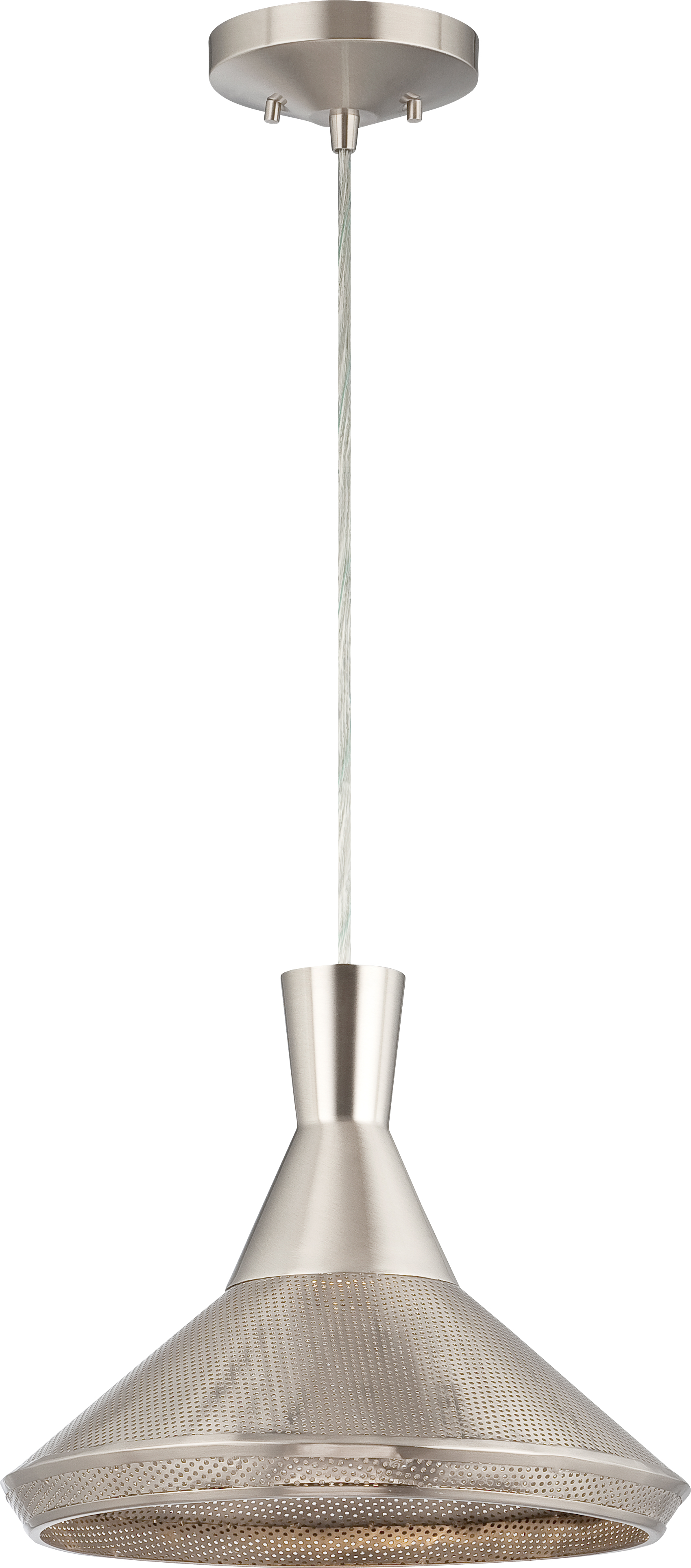 LUGER 1 LT METAL SHADE PENDANT - 62-472