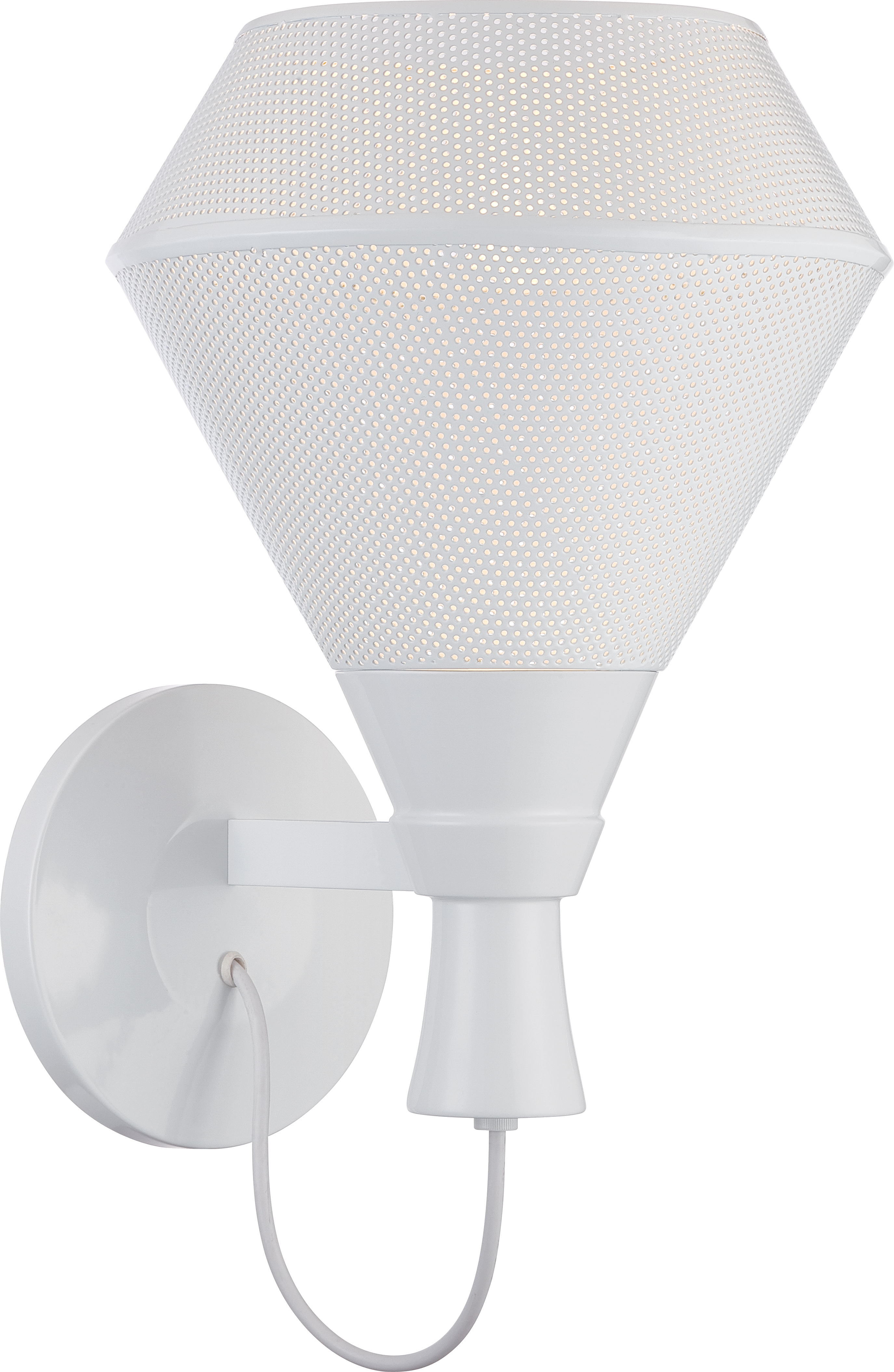 JAKE 1 LT METAL SHADE WALL - 62-485