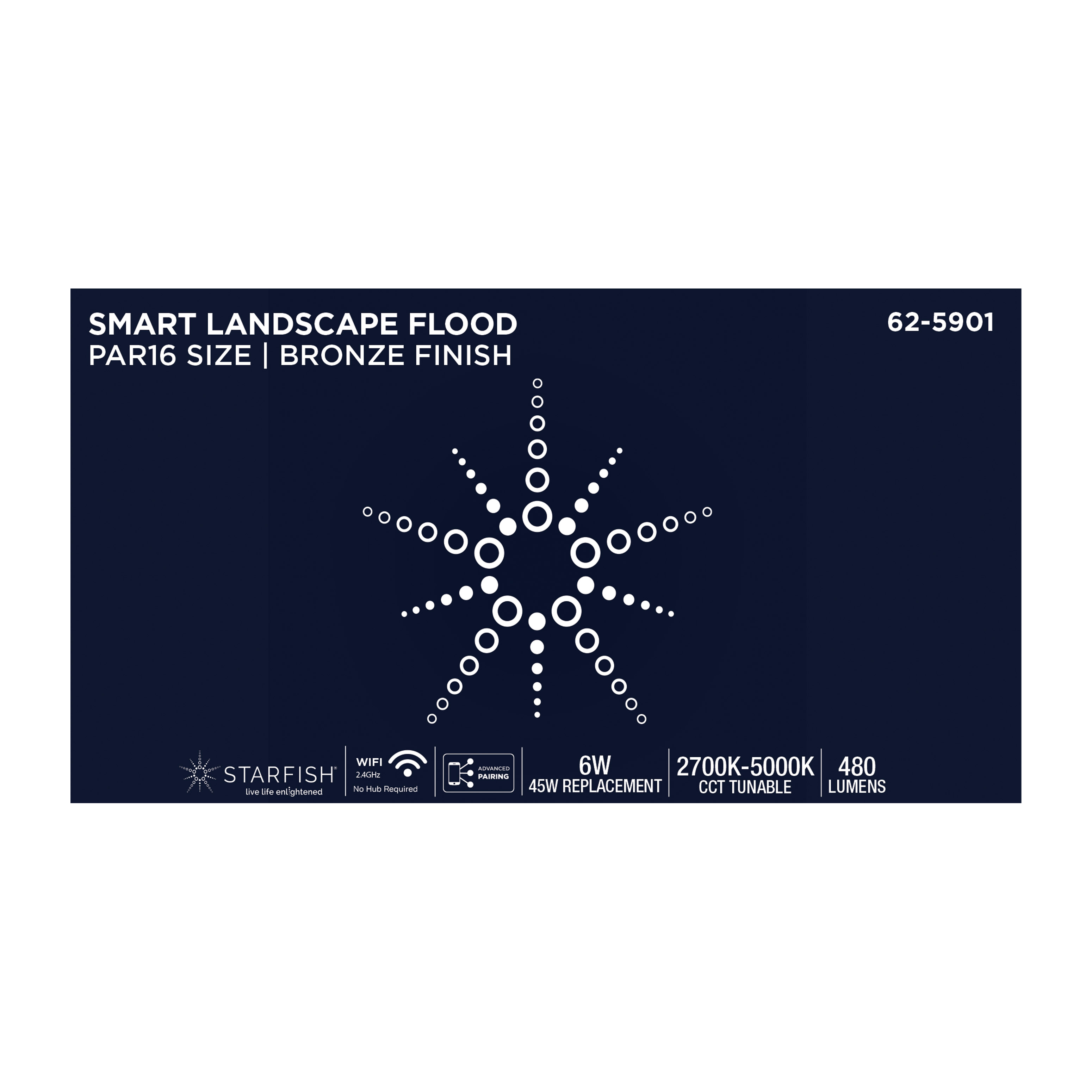 LED 6W LANDSCAPE FLOOD - 62-5901