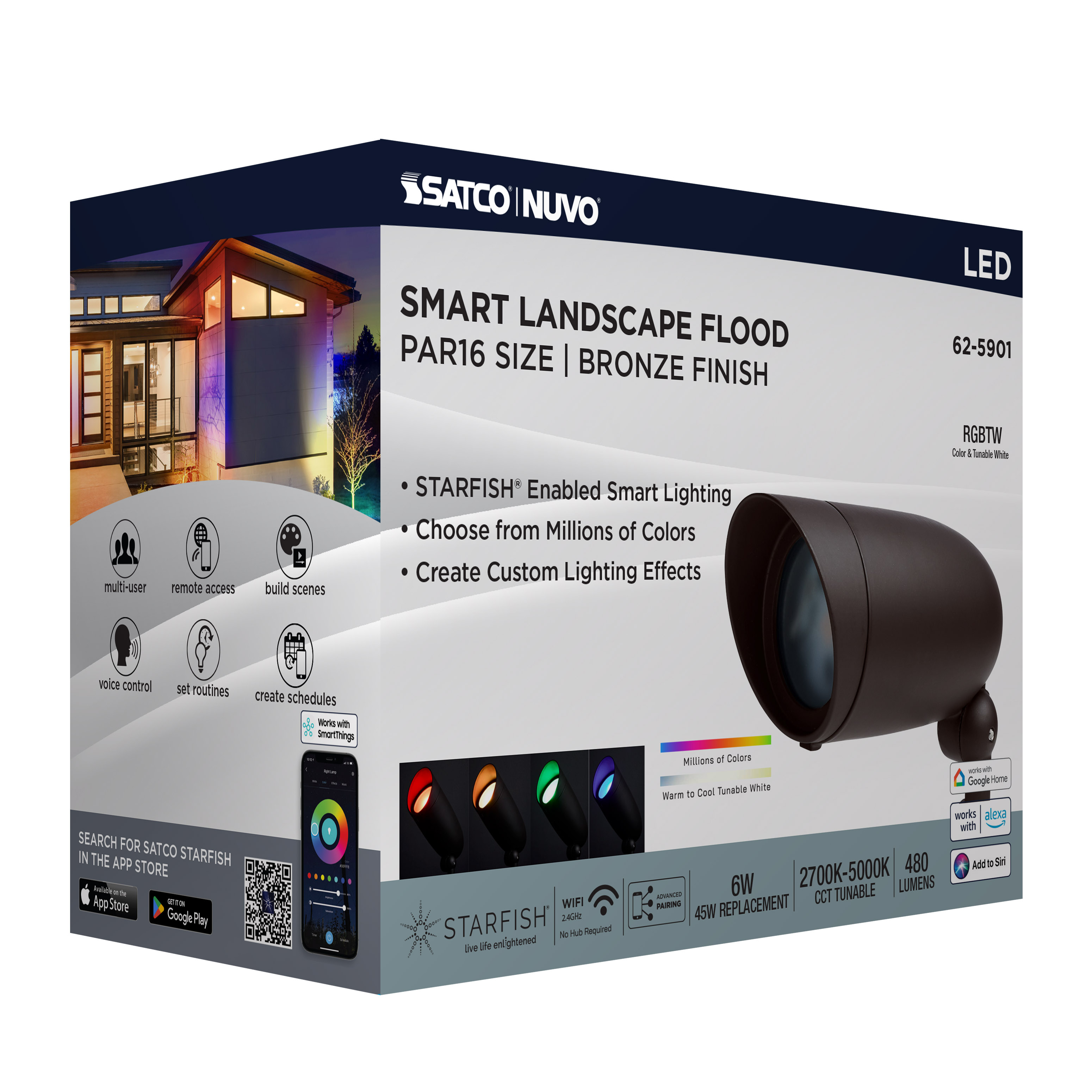 LED 6W LANDSCAPE FLOOD - 62-5901