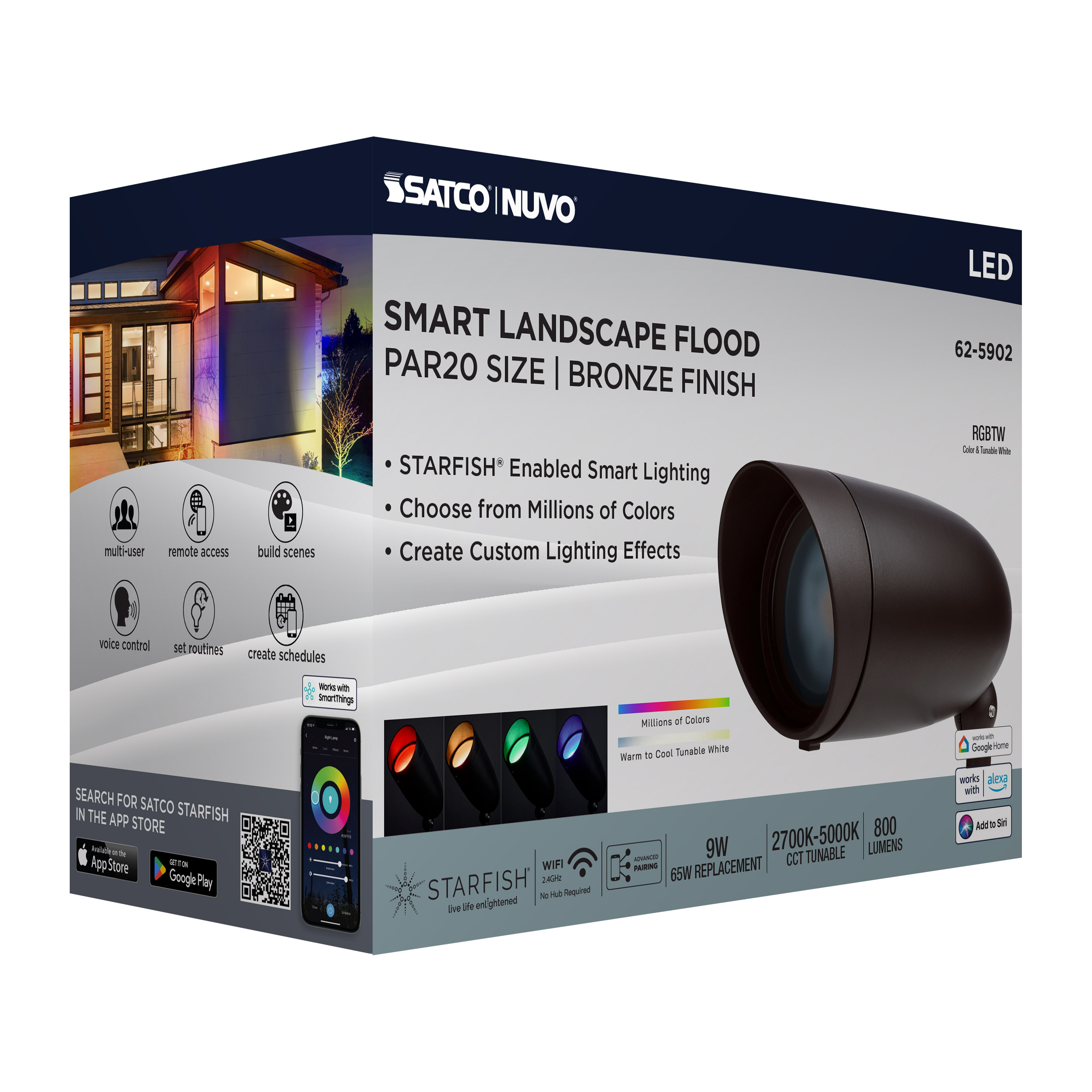 LED 9W LANDSCAPE FLOOD - 62-5902