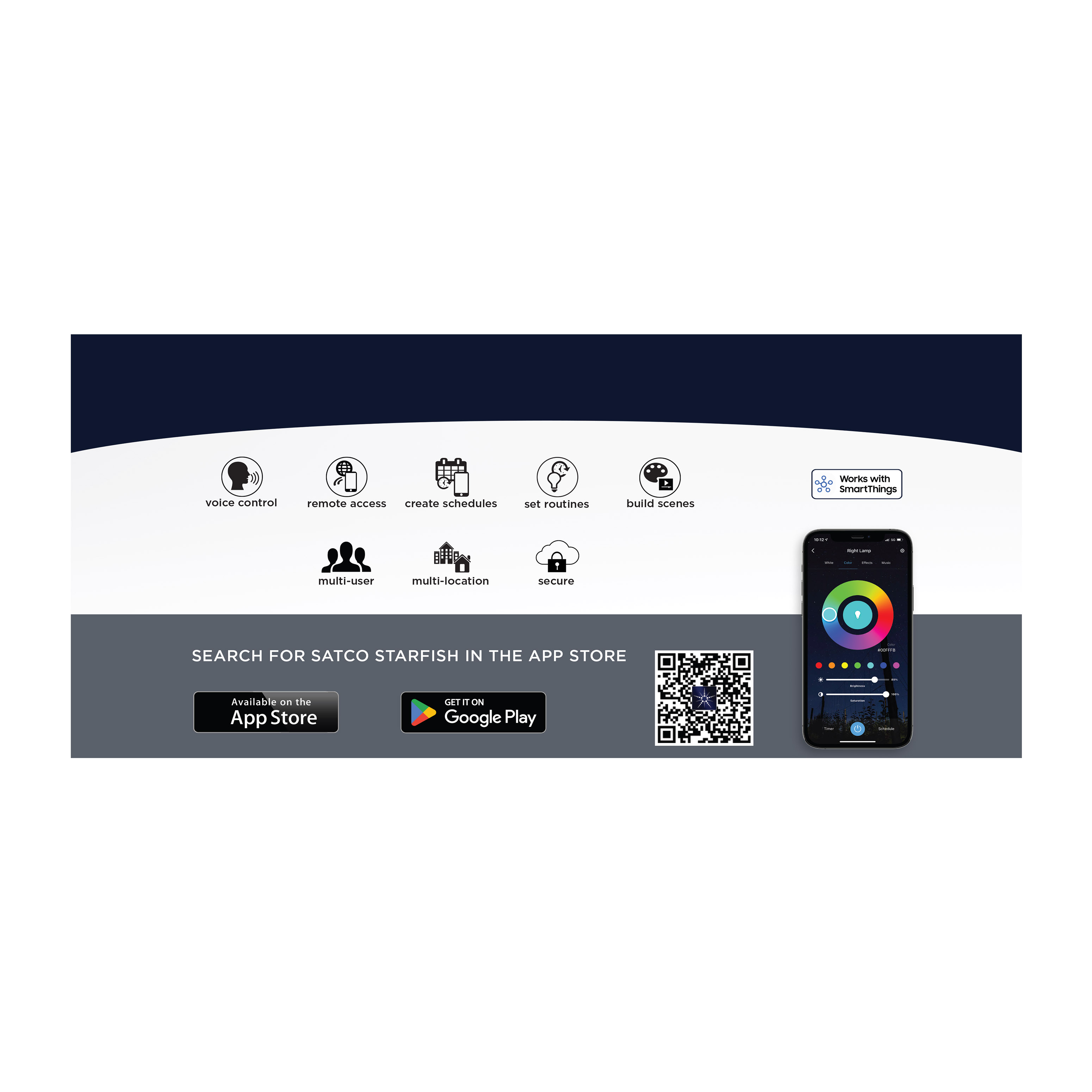 LACEY 2" LED RGB/TW PENDANT - 62-6001