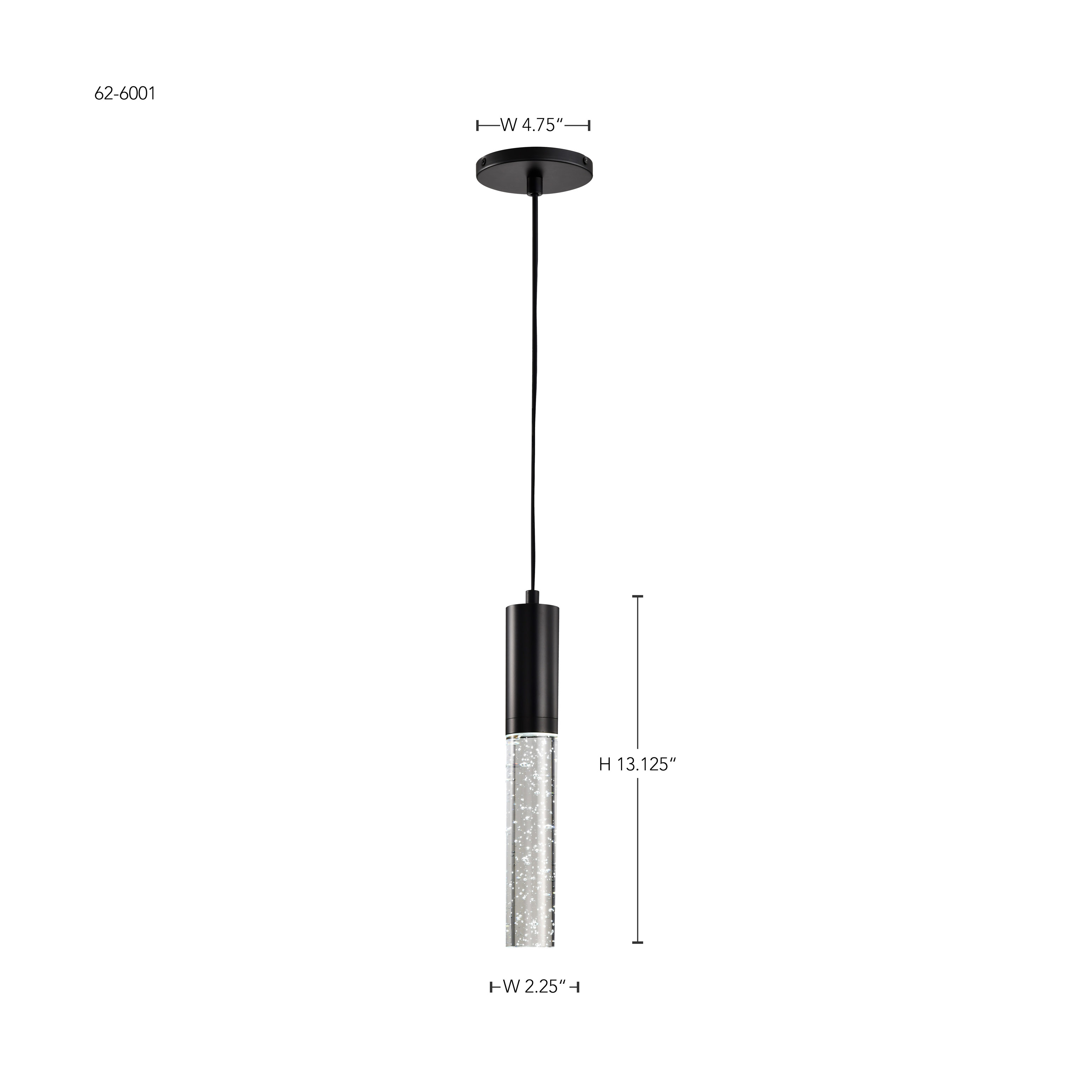 LACEY 2" LED RGB/TW PENDANT - 62-6001