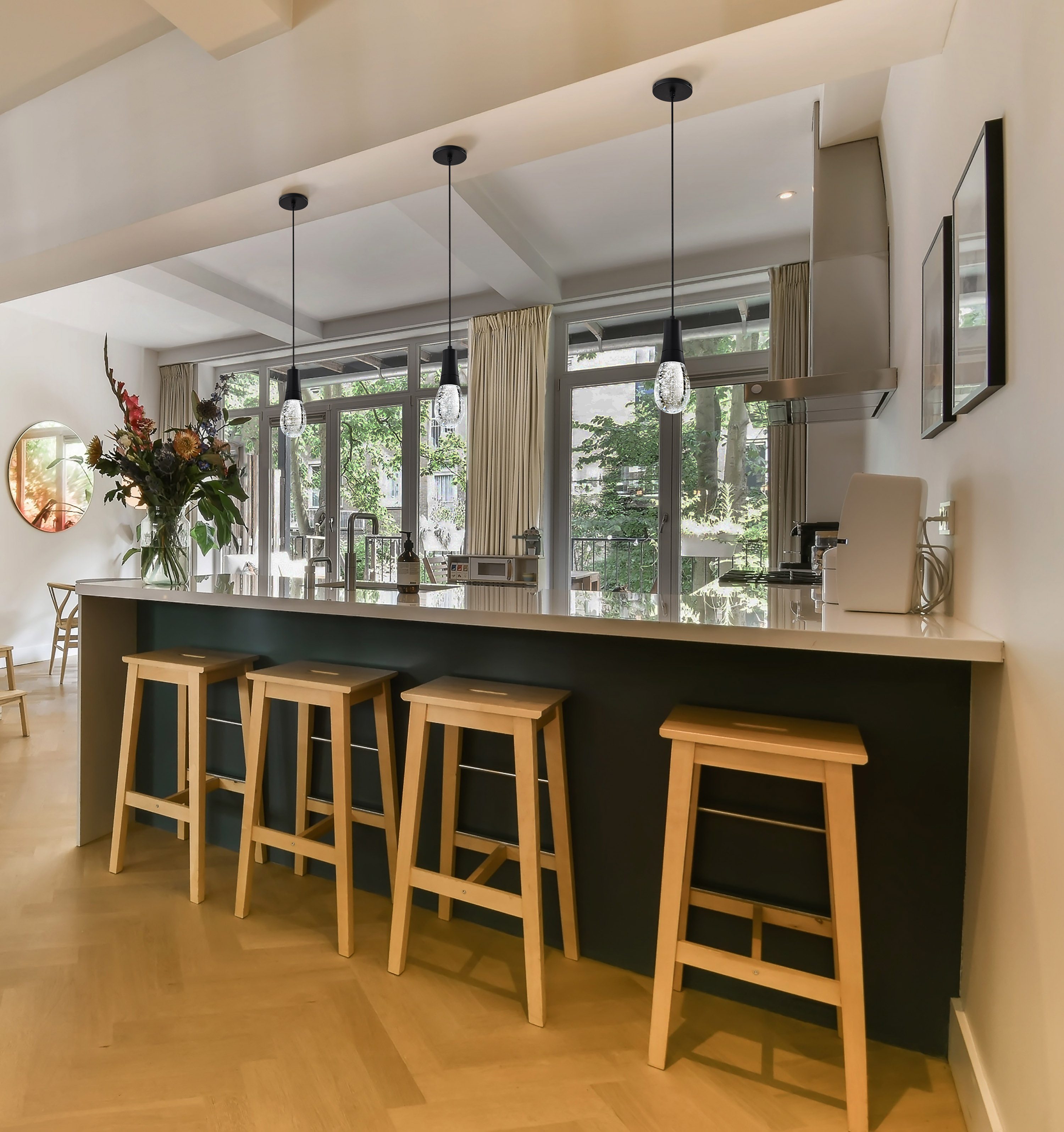 LACEY 4" LED RGB/TW PENDANT - 62-6002