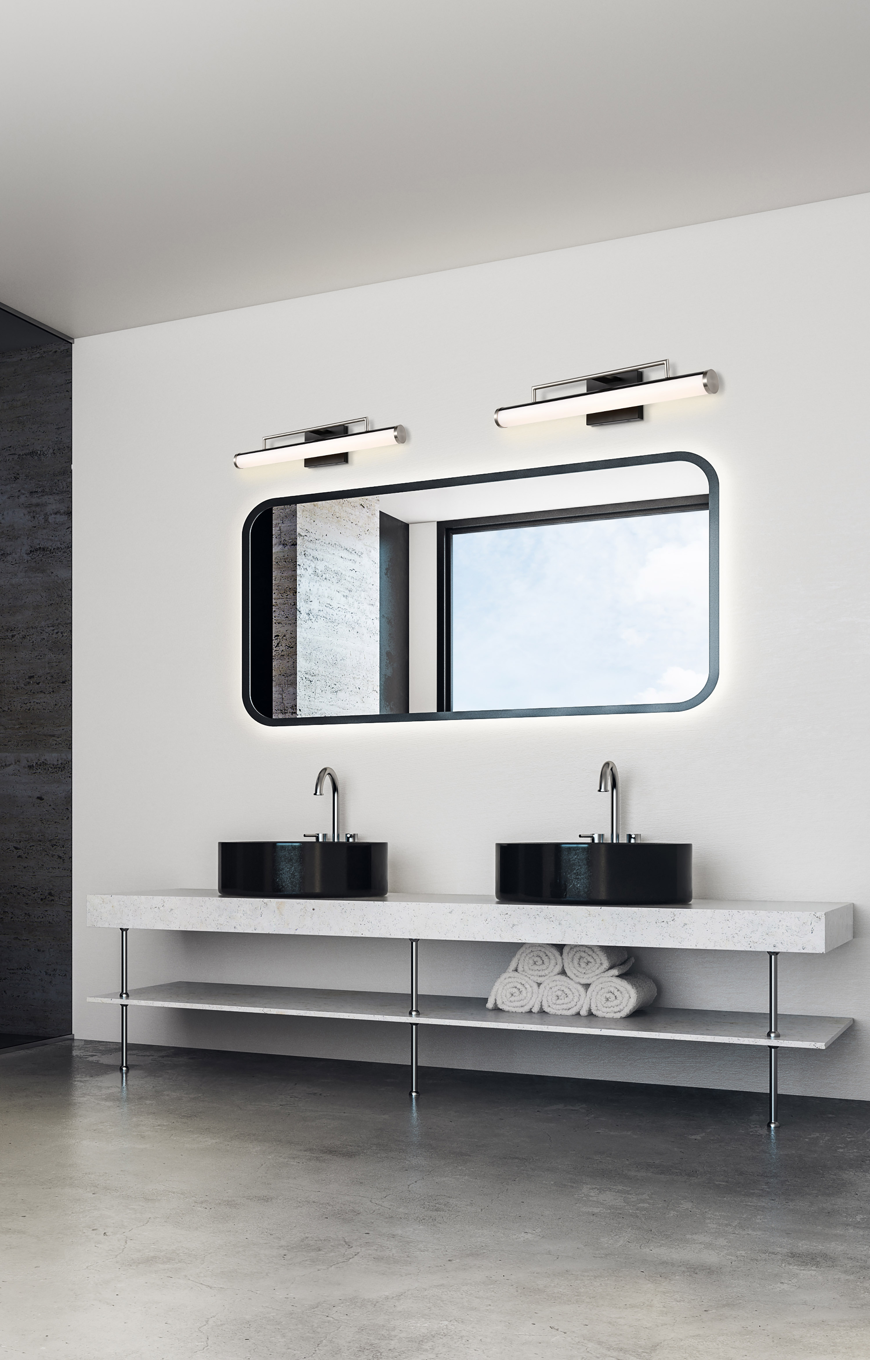 SOLANO LED MEDIUM VANITY - 62-658