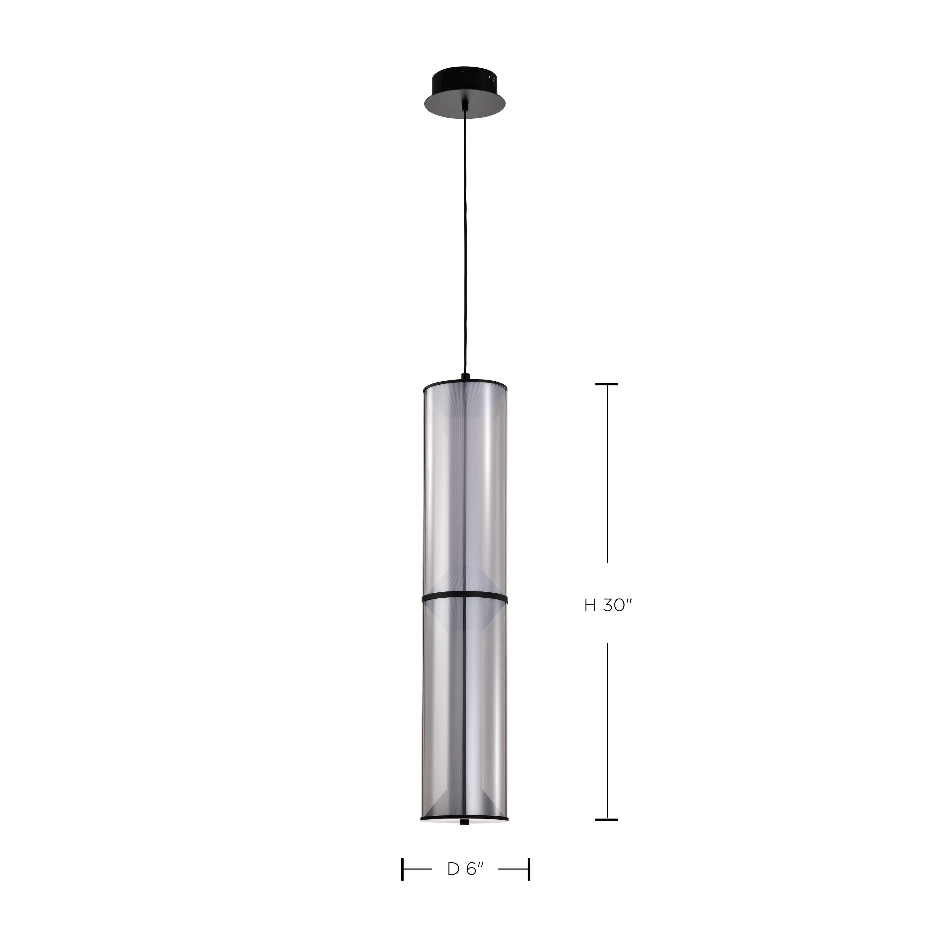 SILHOUETTE LRG PENDANT - 62-8022
