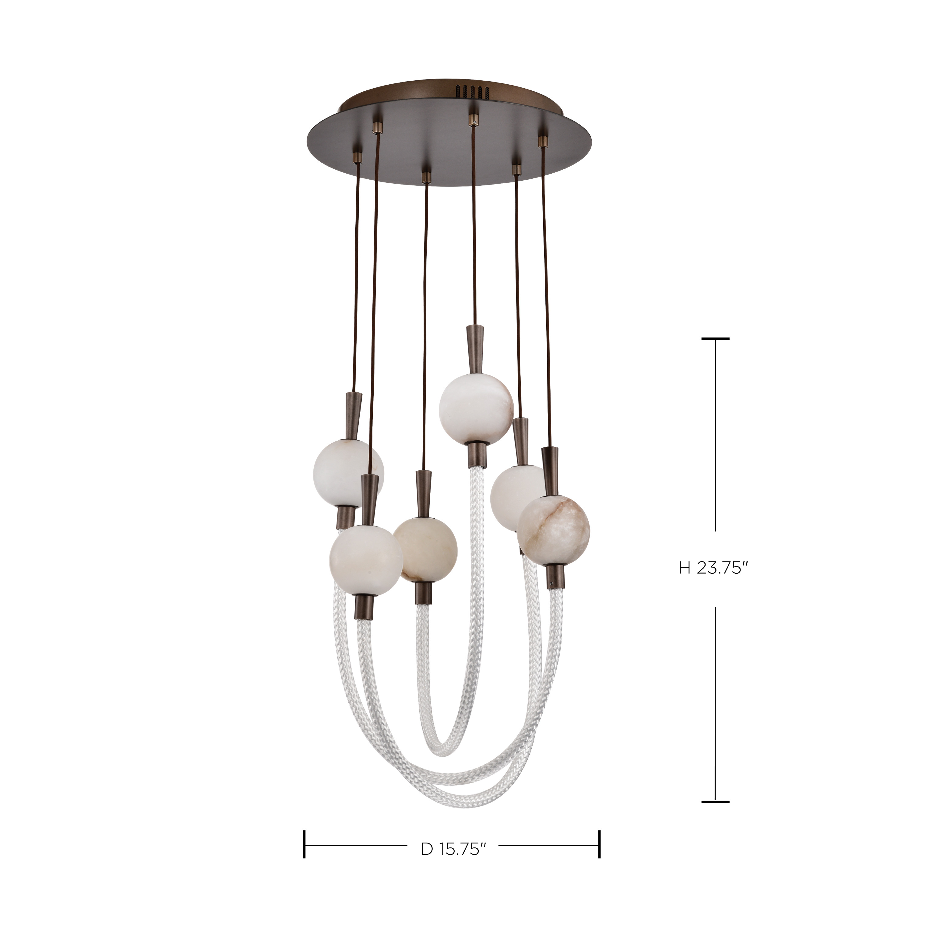 ZION 6 LT LED PENDANT - 62-8031