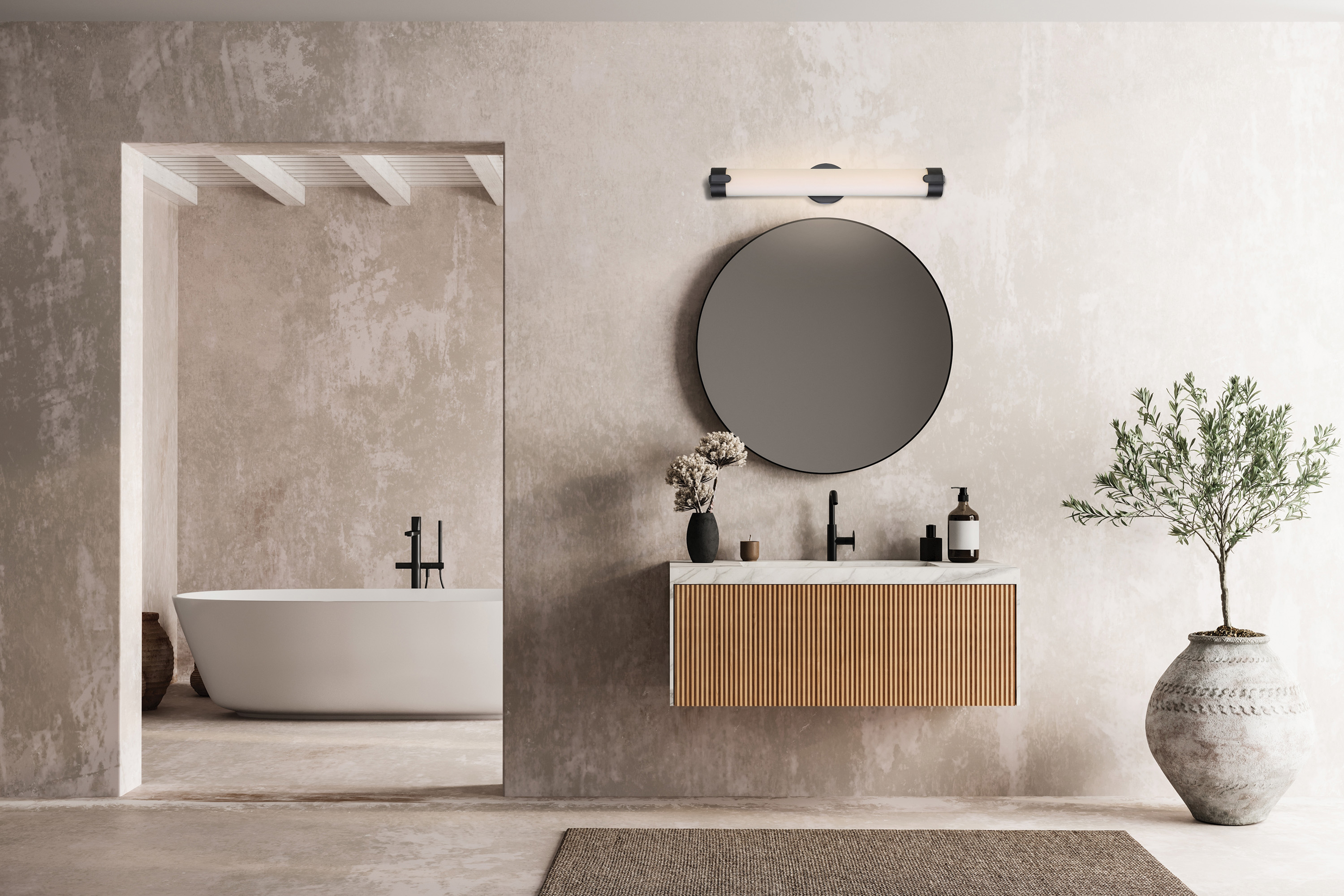 LOOP LED DOUBLE WALL SCONCE - 62-922