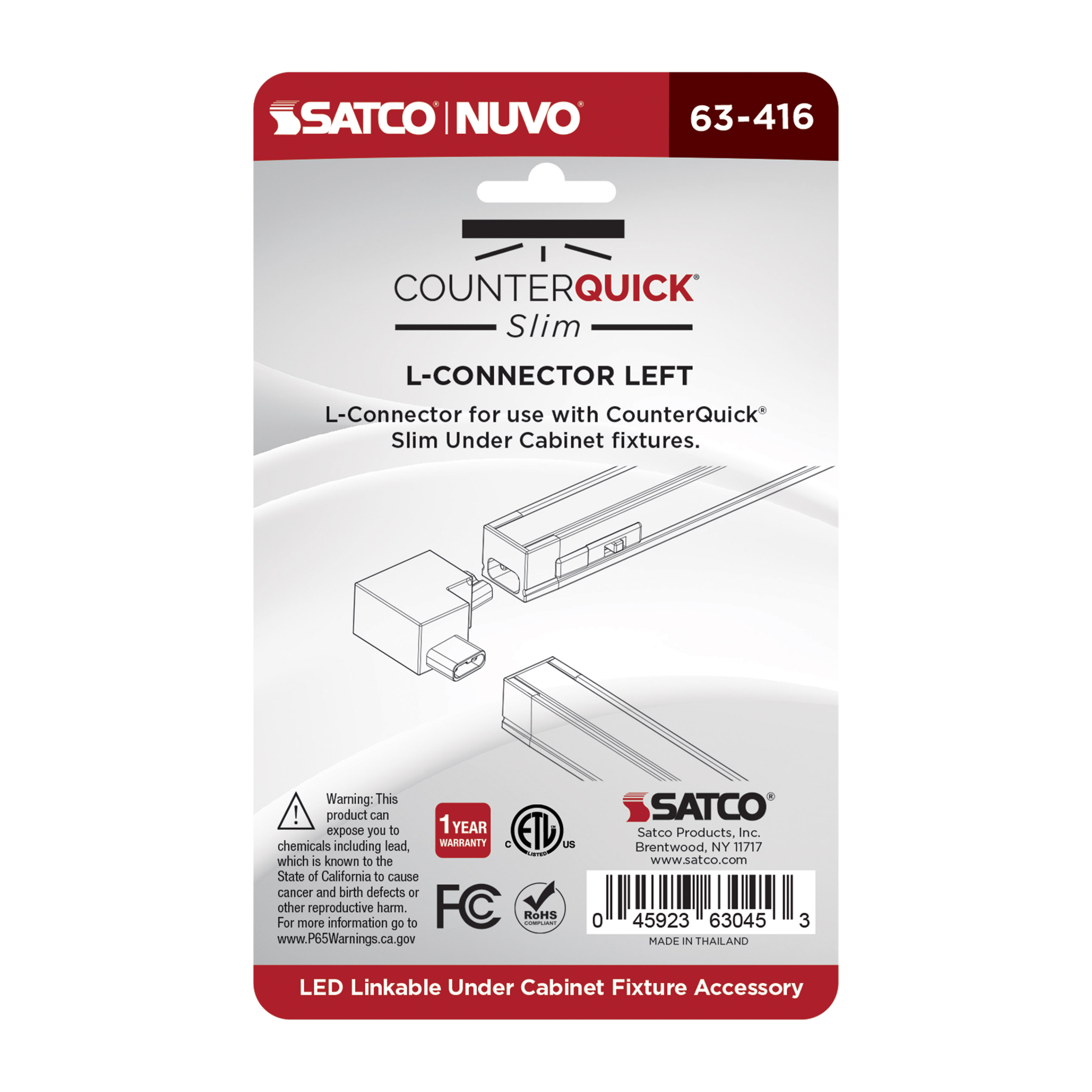 L-CONNECTOR LEFT - 63-416