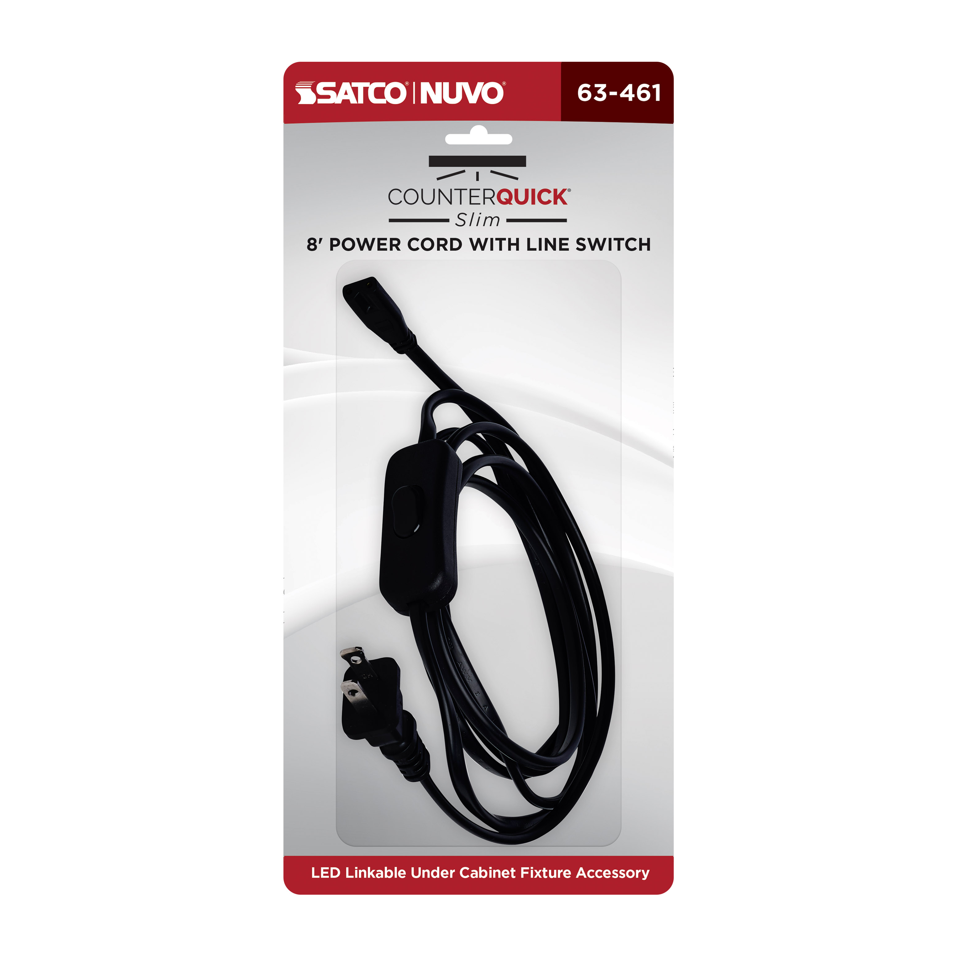8FT LINE SWITCH & POWER CORD - 63-461