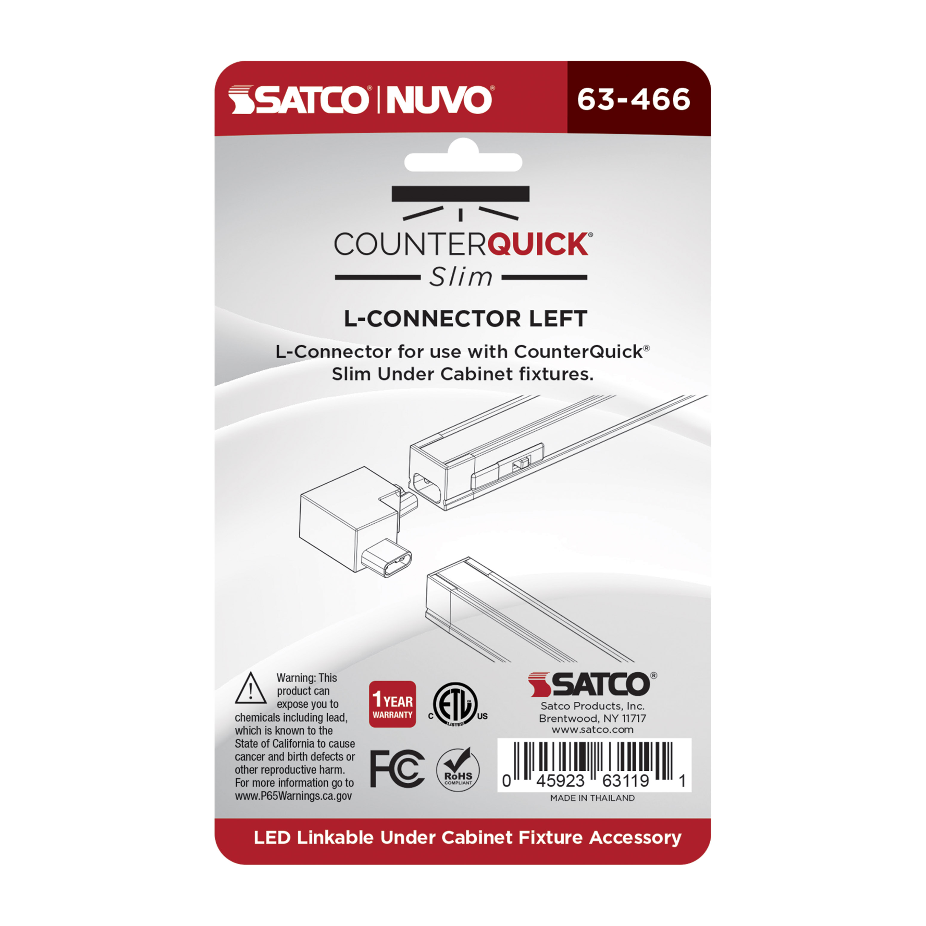 L-CONNECTOR LEFT - 63-466