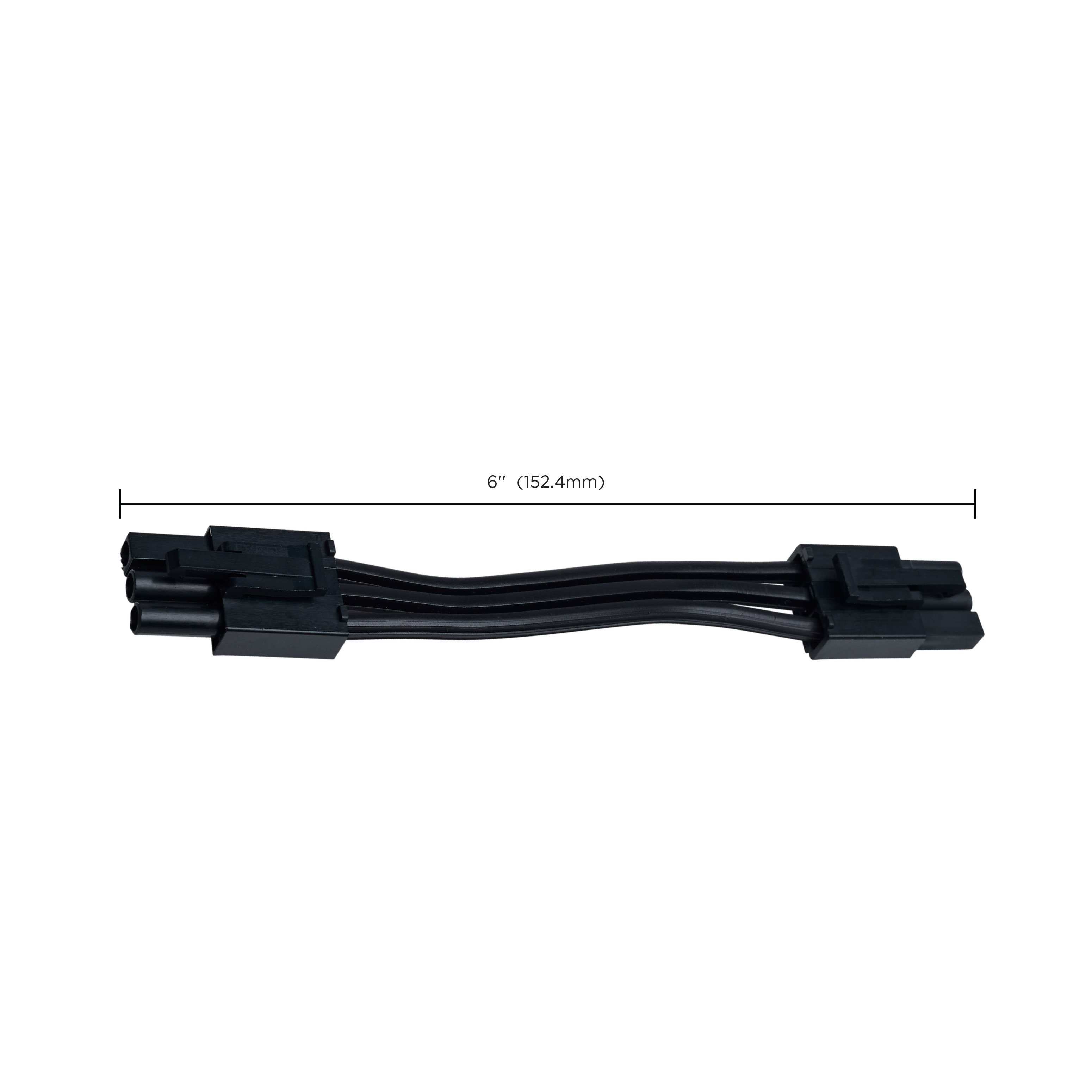 UNDER CAB LINK CABLE 6" BLK - 63-533