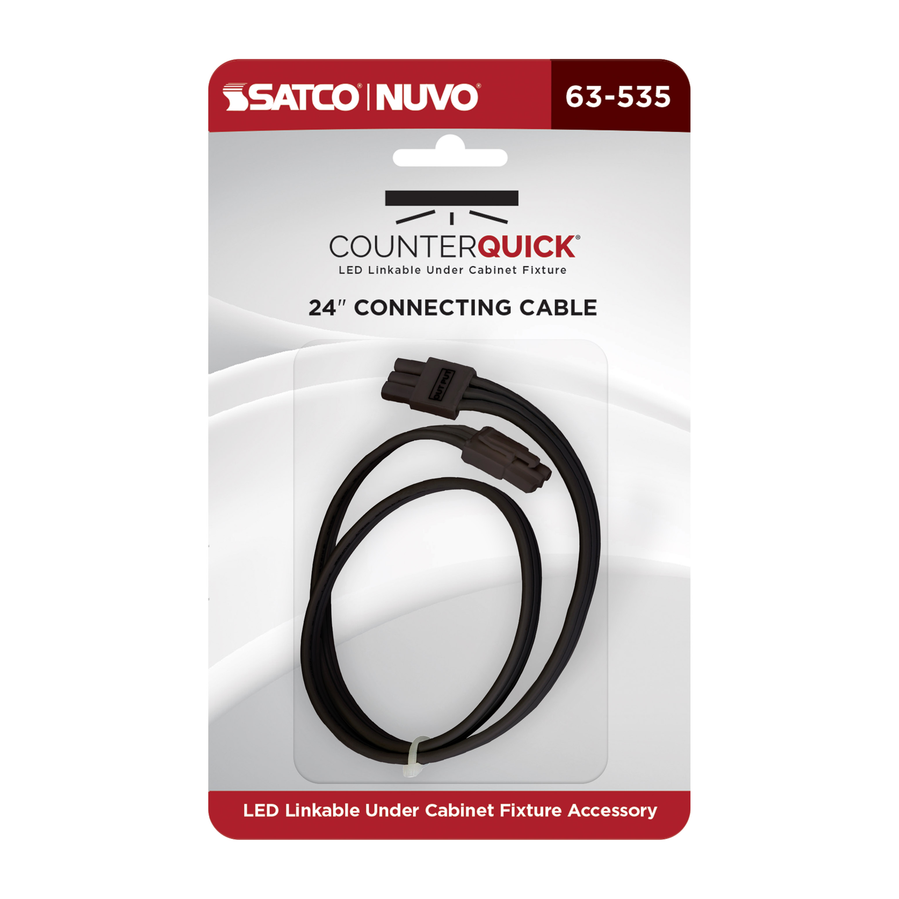 UNDER CAB LINK CABLE 24" BLK - 63-535