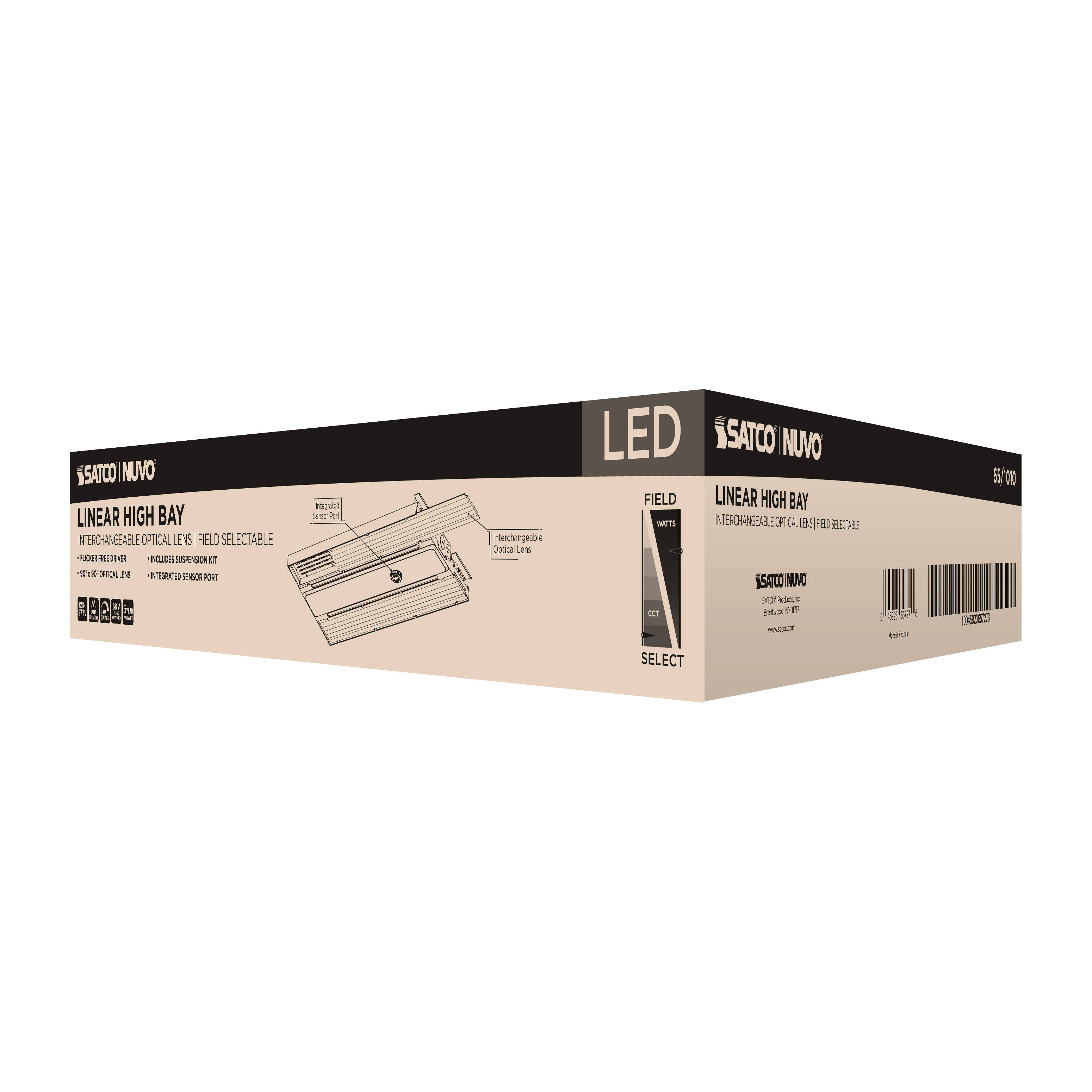 LED SELECTABLE LINEAR HIGH BAY - 65-1010