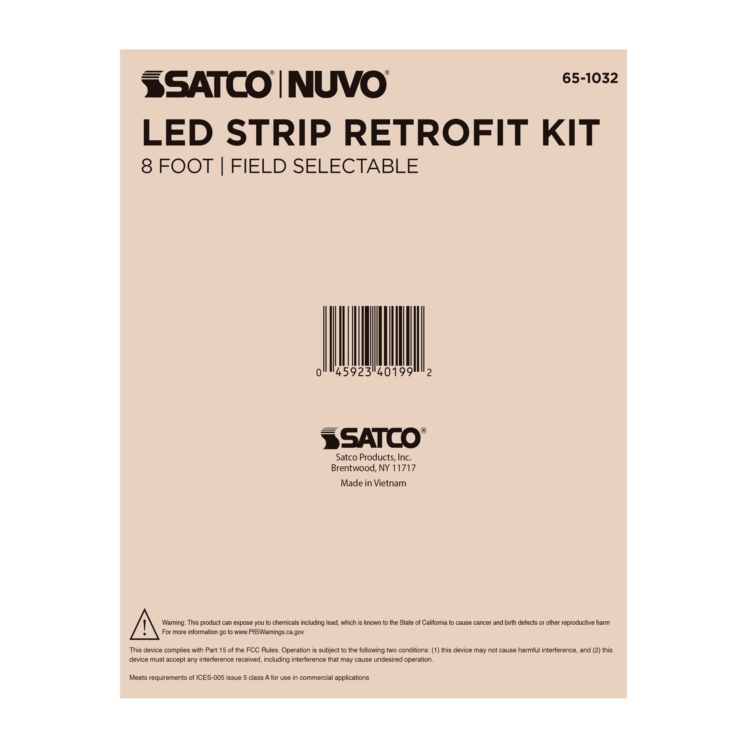 8FT 100W LED STRIP RETROFIT - 65-1032