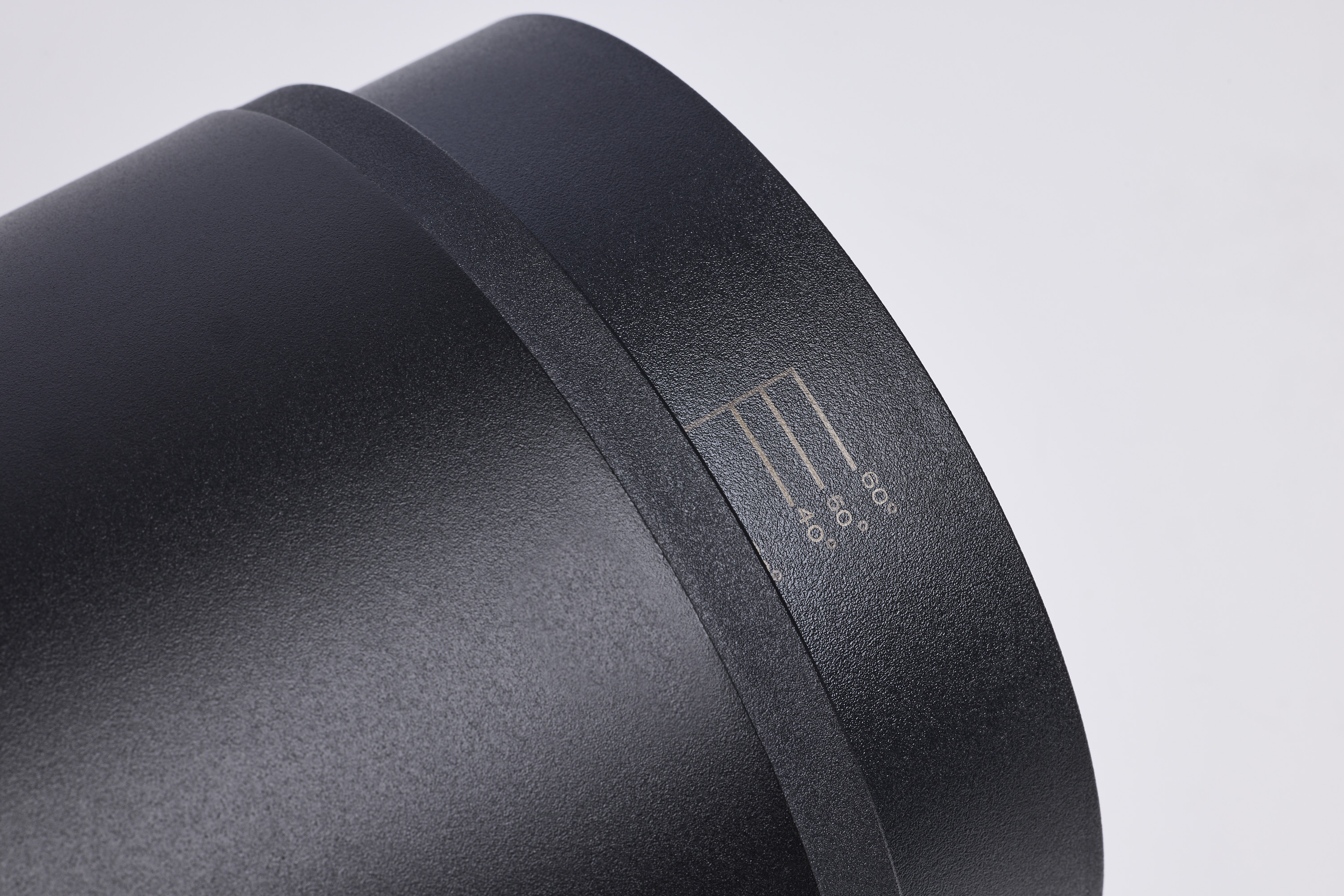 LED CYLINDER FLUSH BLACK - 65-1051