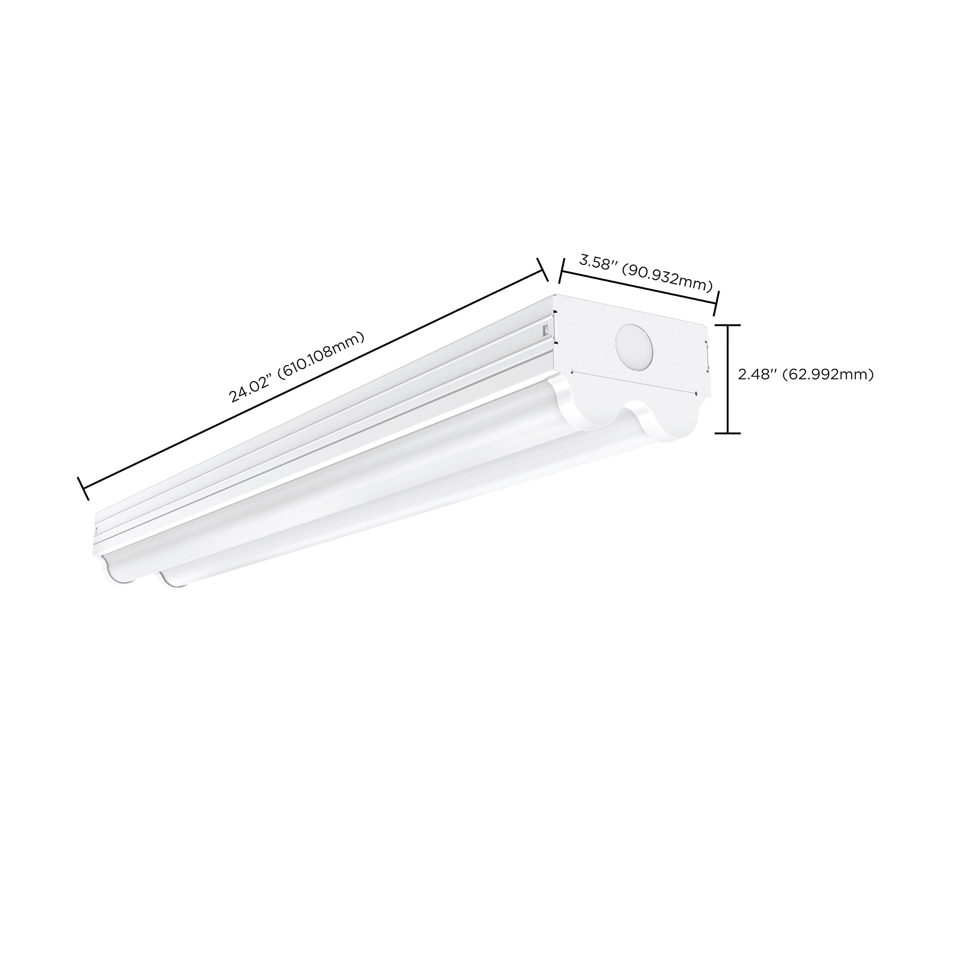 2' LED DOUBLE LIGHT STRIP - 65-1070