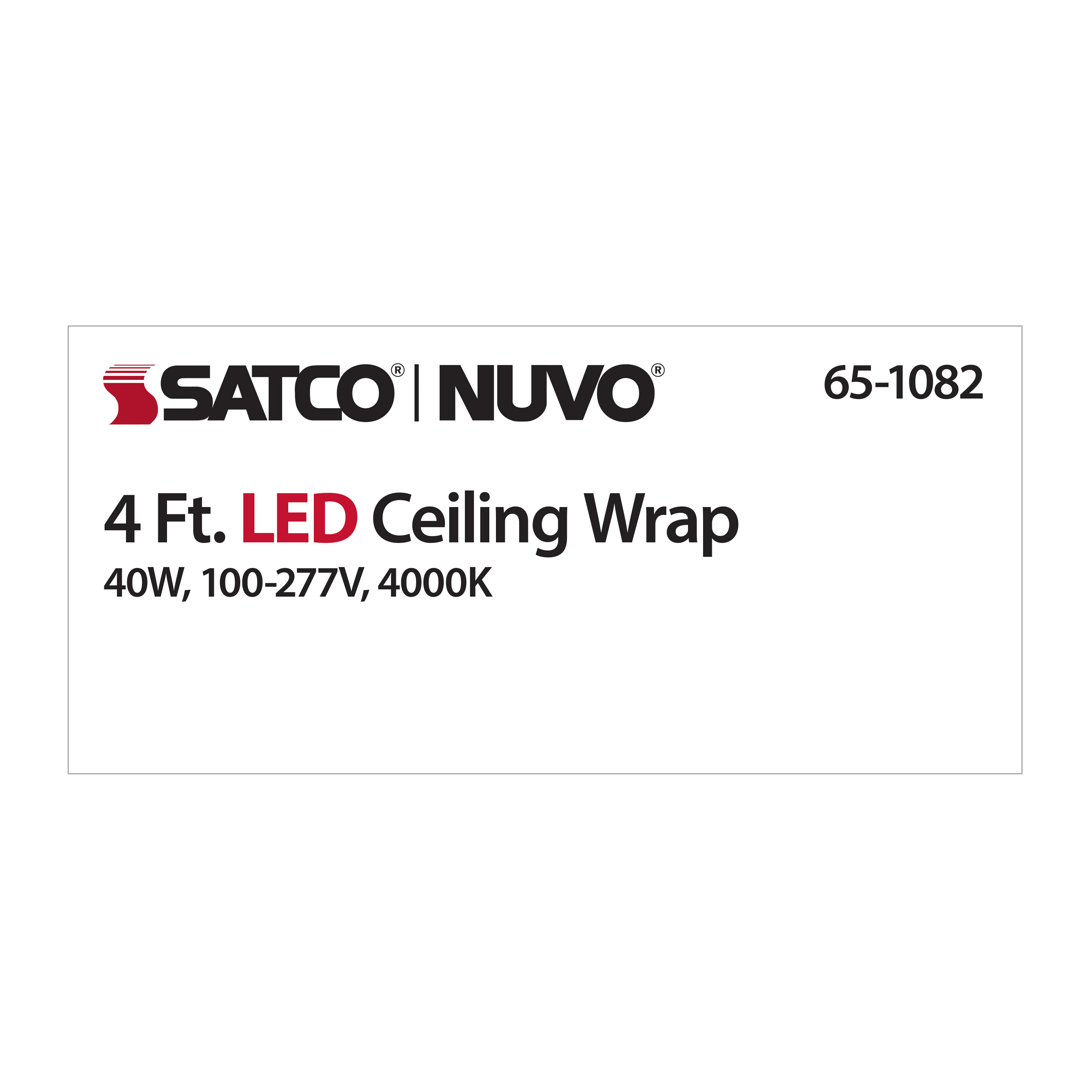 4FT LED CEILING WRAP - 65-1082
