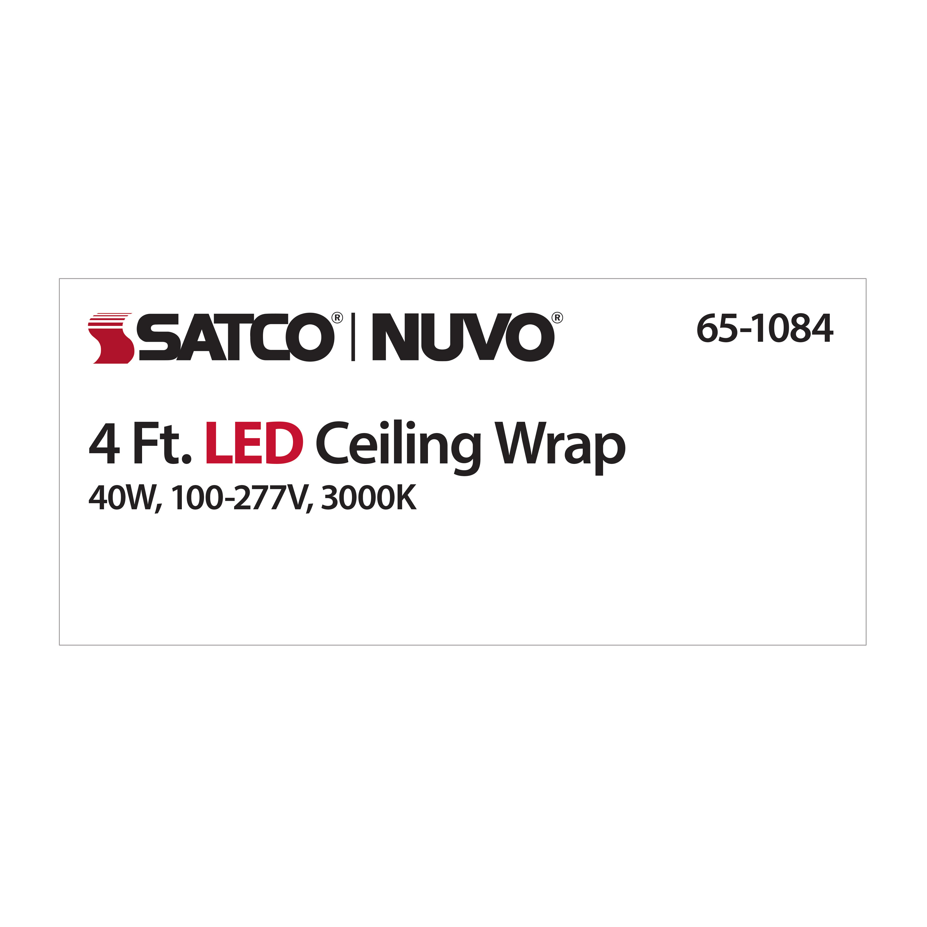 4FT LED CEILING WRAP - 65-1084