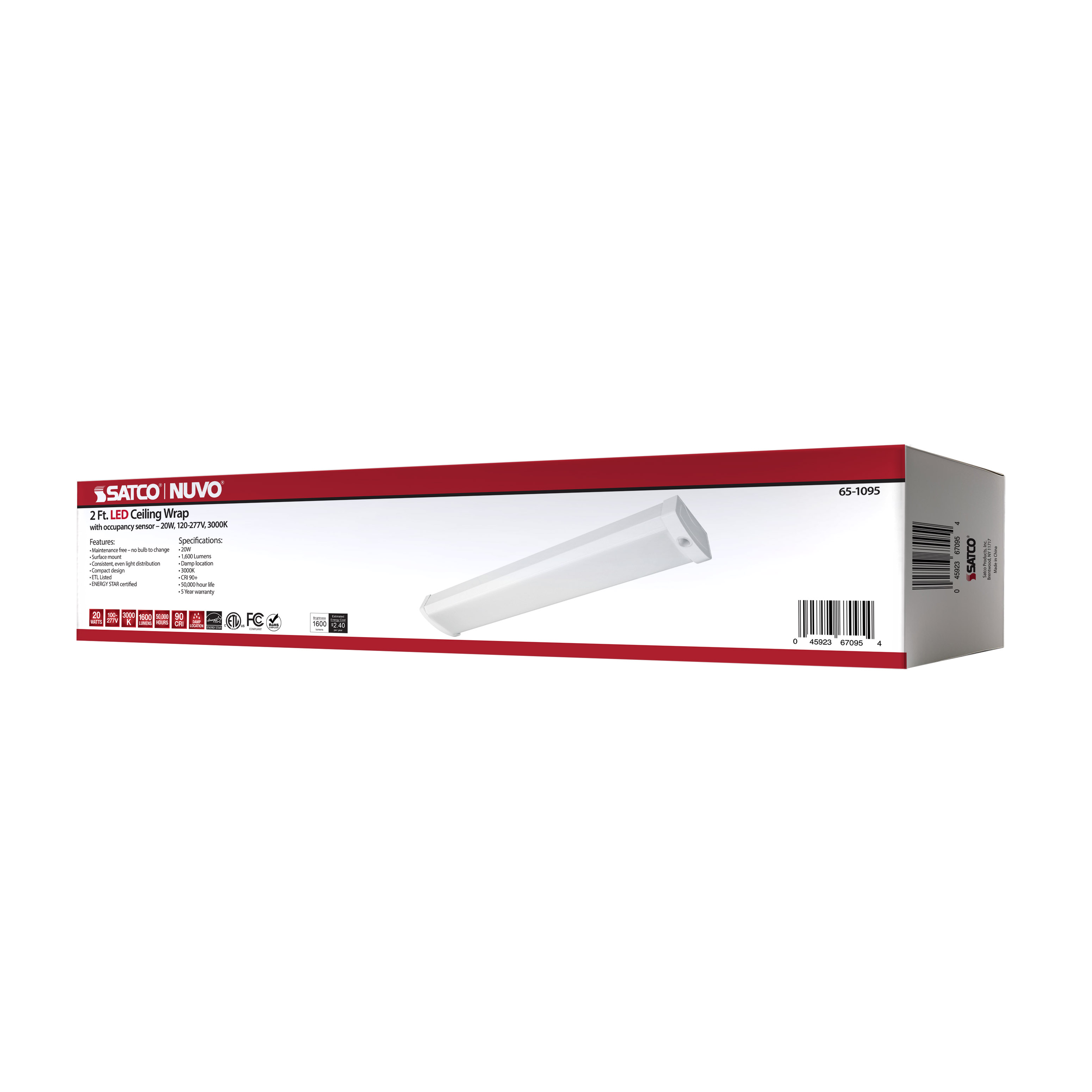 2FT LED CEILING WRAP - 65-1095