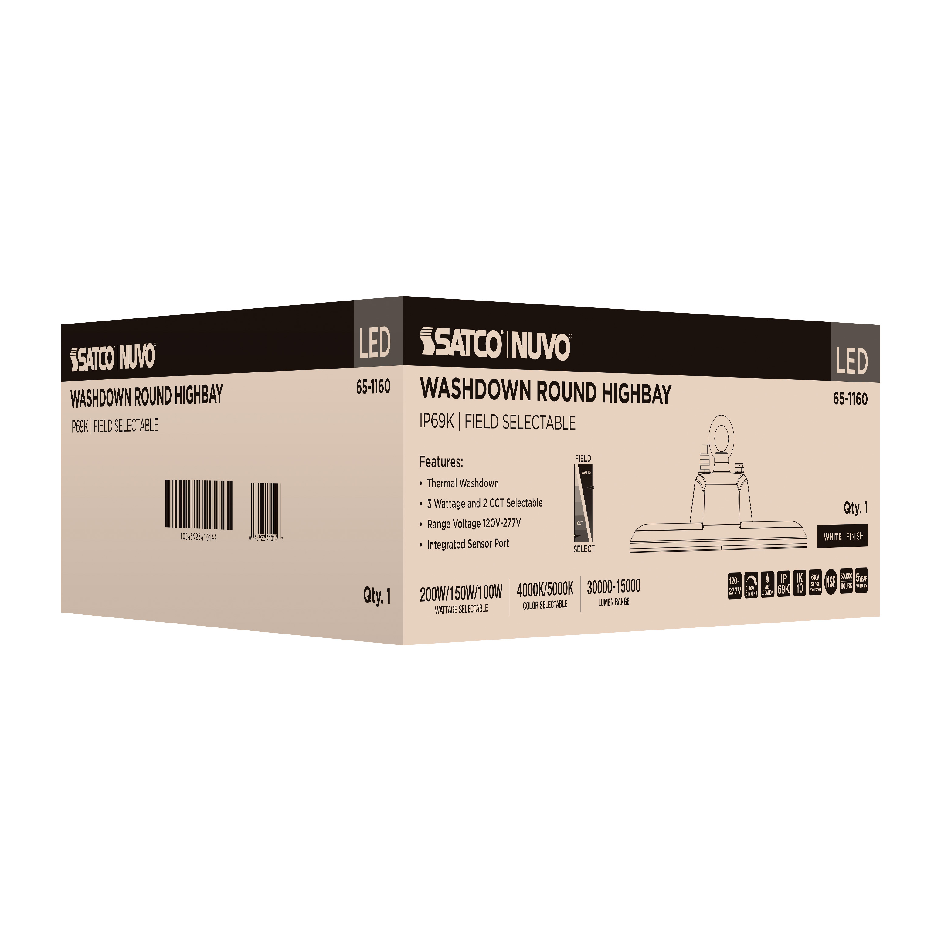 LED IP69K 200W/150W/100W - 65-1160