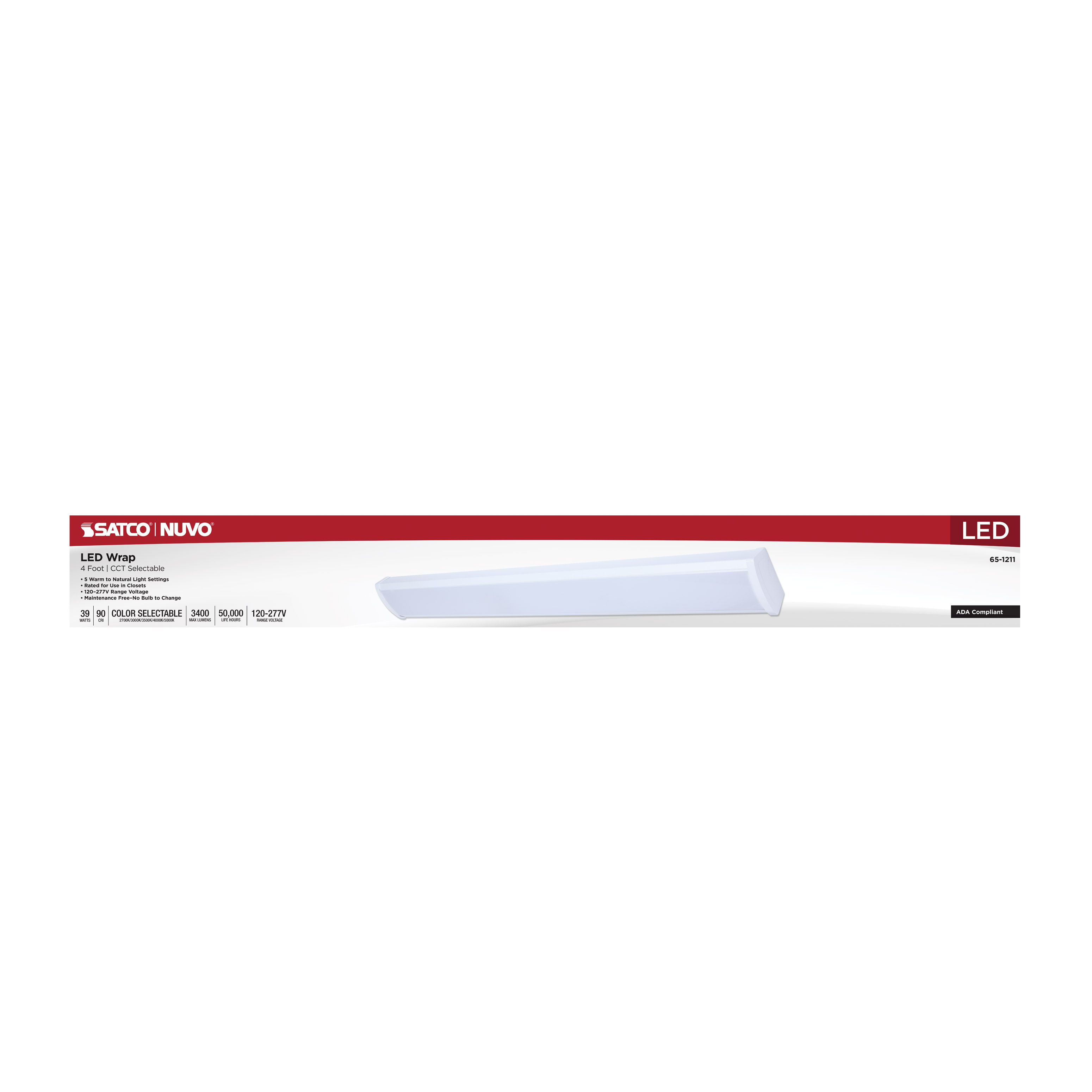 4FT 39W LED WRAP - 65-1211