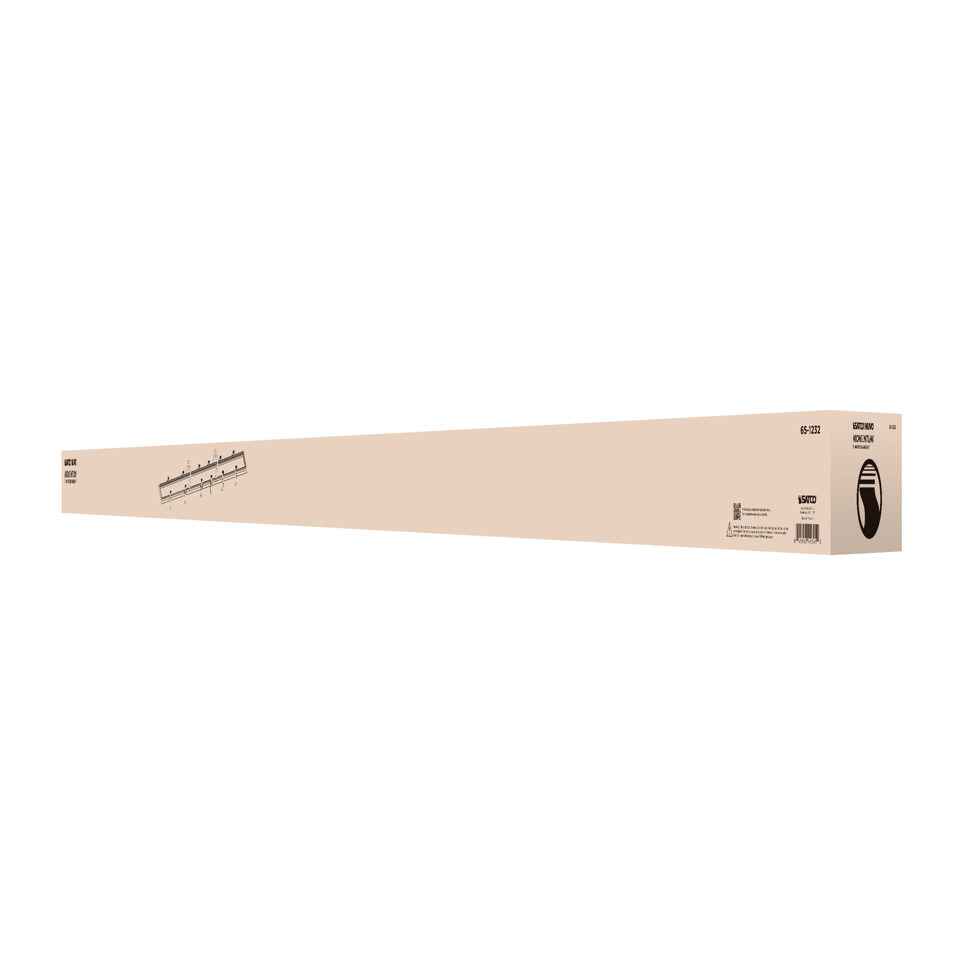 8' WHITE FLANGE KIT - 65-1232