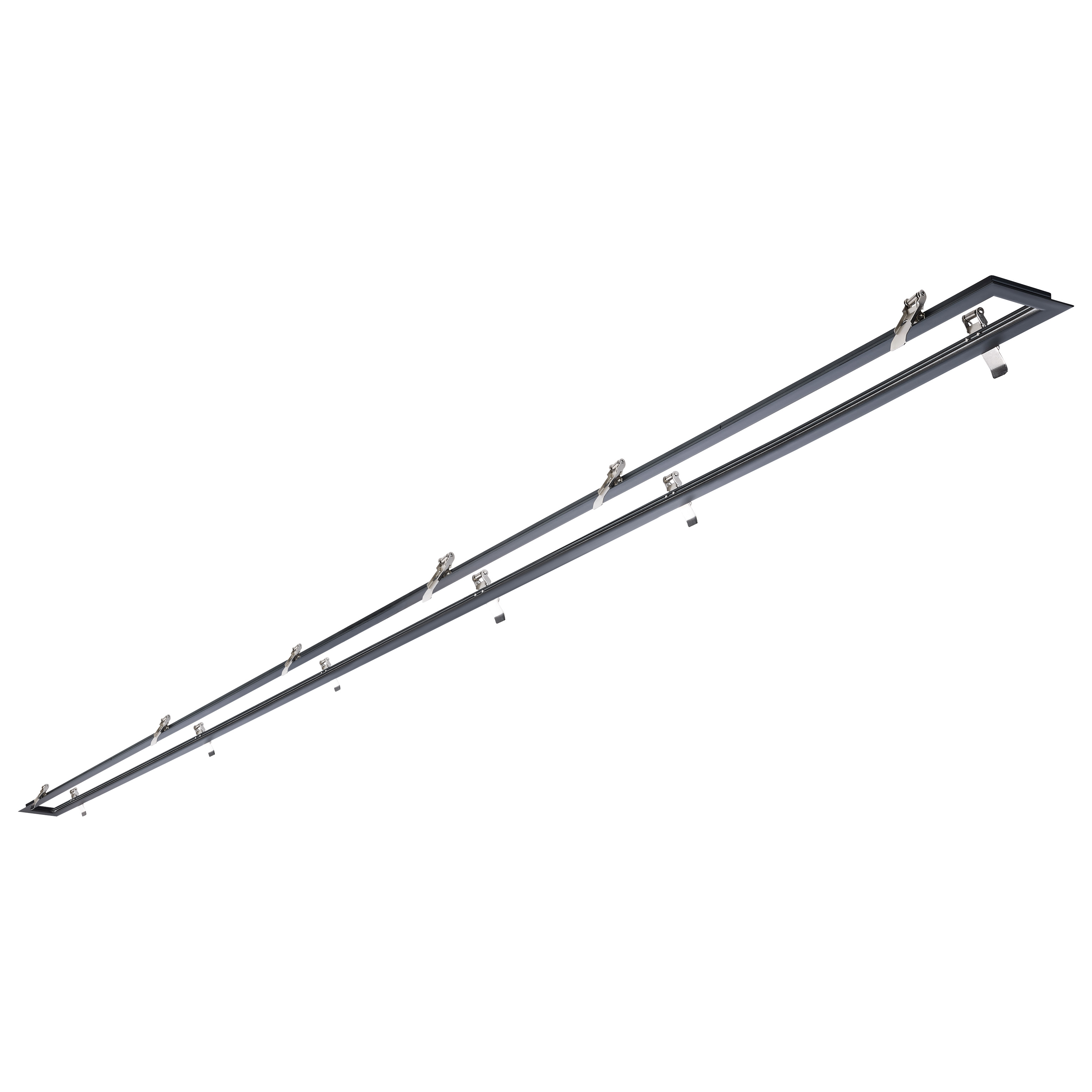 8' BLACK FLANGE KIT - 65-1235