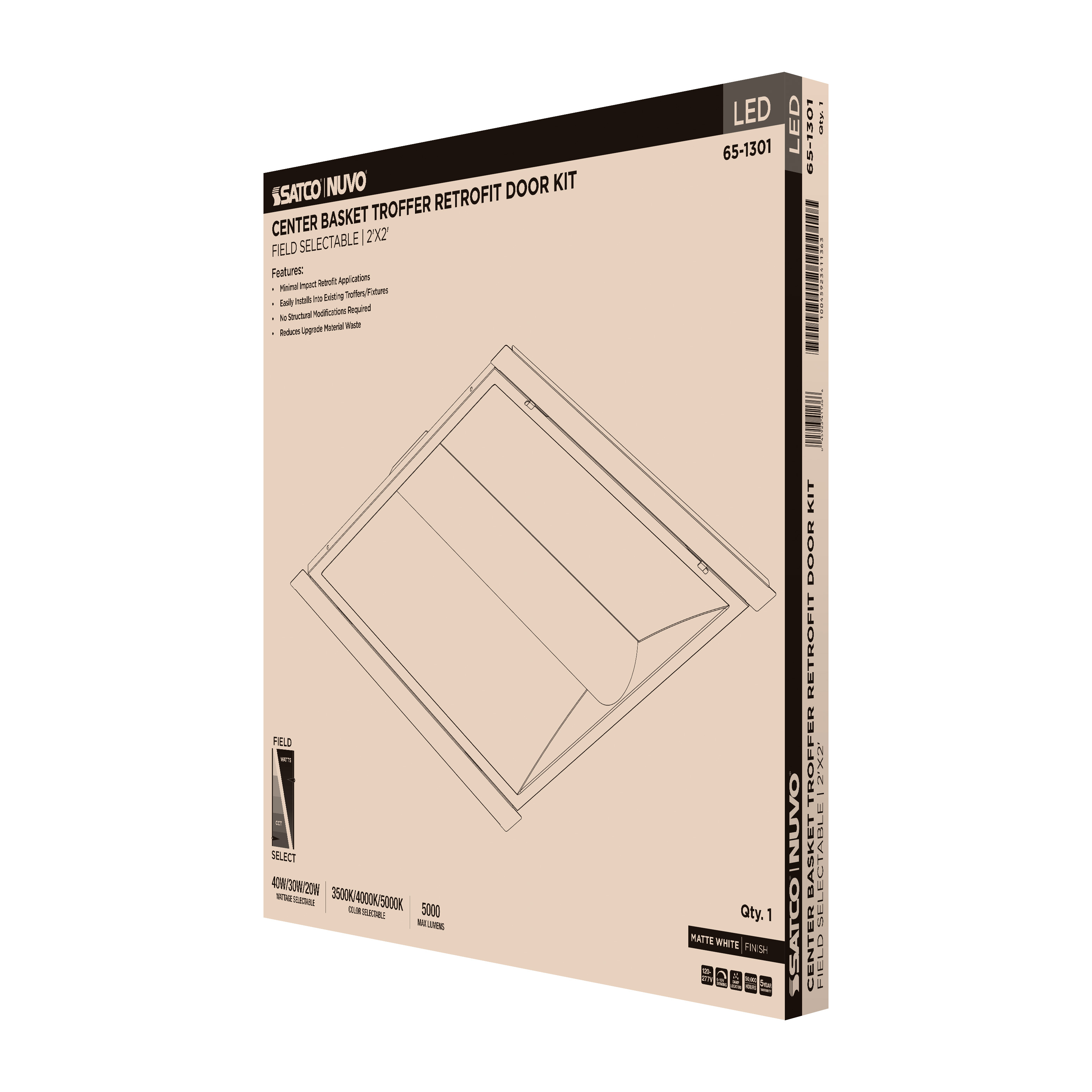 2X2 CB TROFFER RETROFIT - 65-1301
