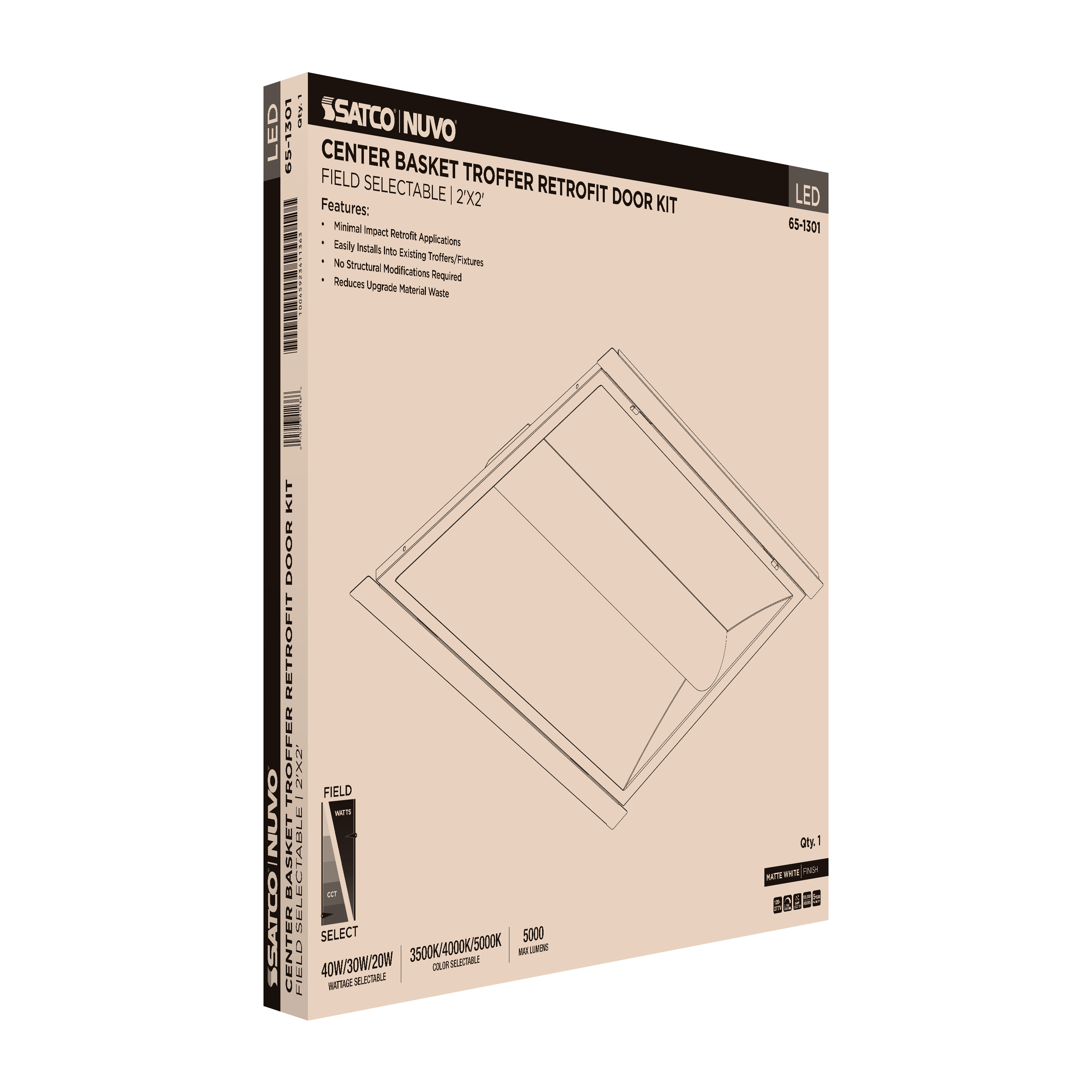 2X2 CB TROFFER RETROFIT - 65-1301