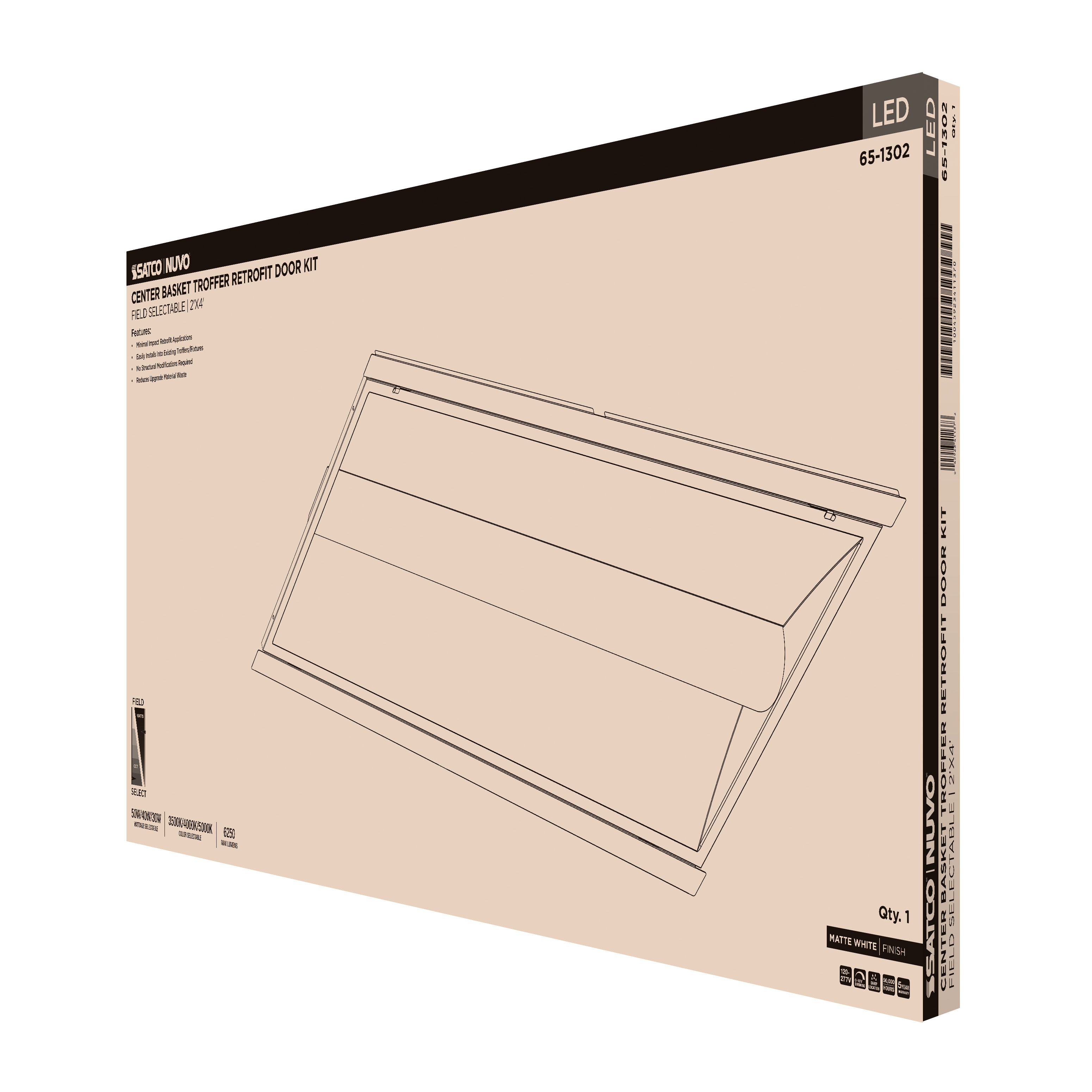 2X4 CB TROFFER RETROFIT - 65-1302