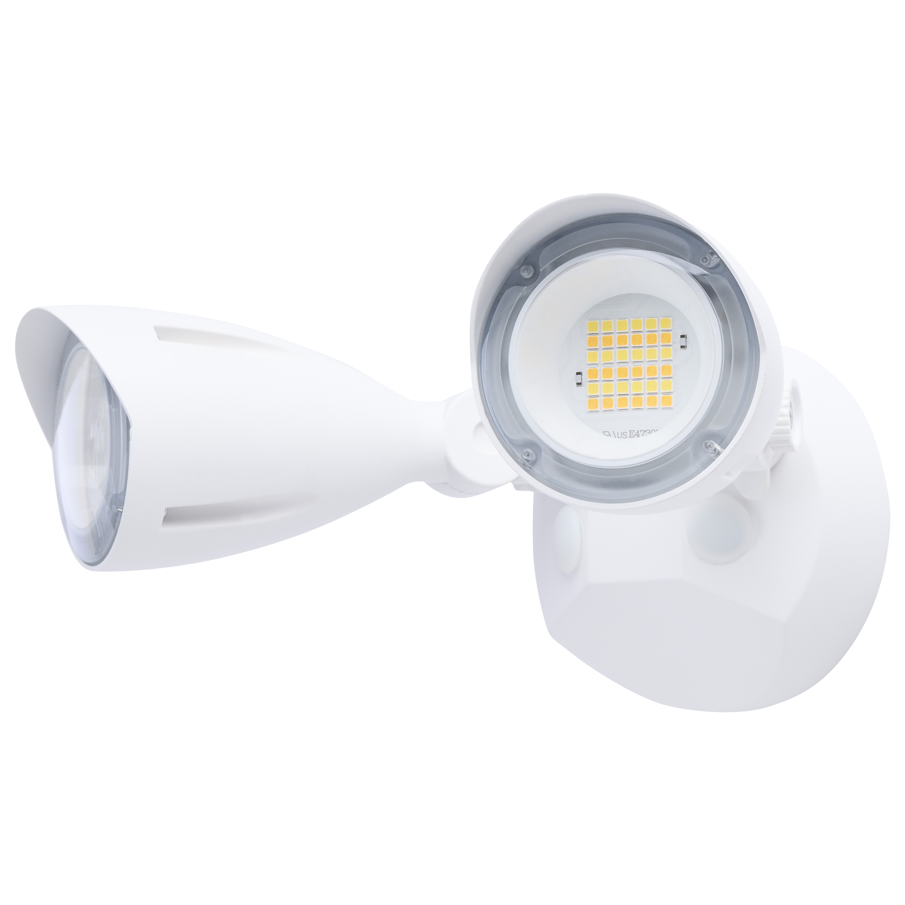 LED 2 BULLET HEAD SECURITY LGT - 65-1410
