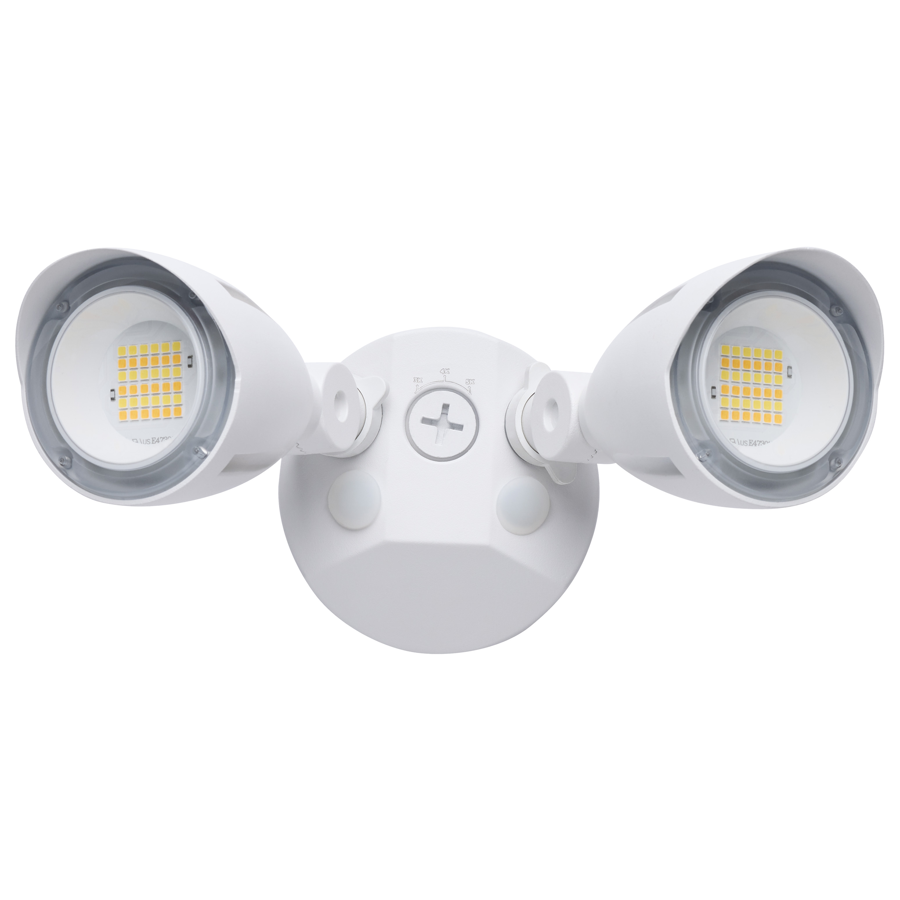 LED 2 BULLET HEAD SECURITY LGT - 65-1410