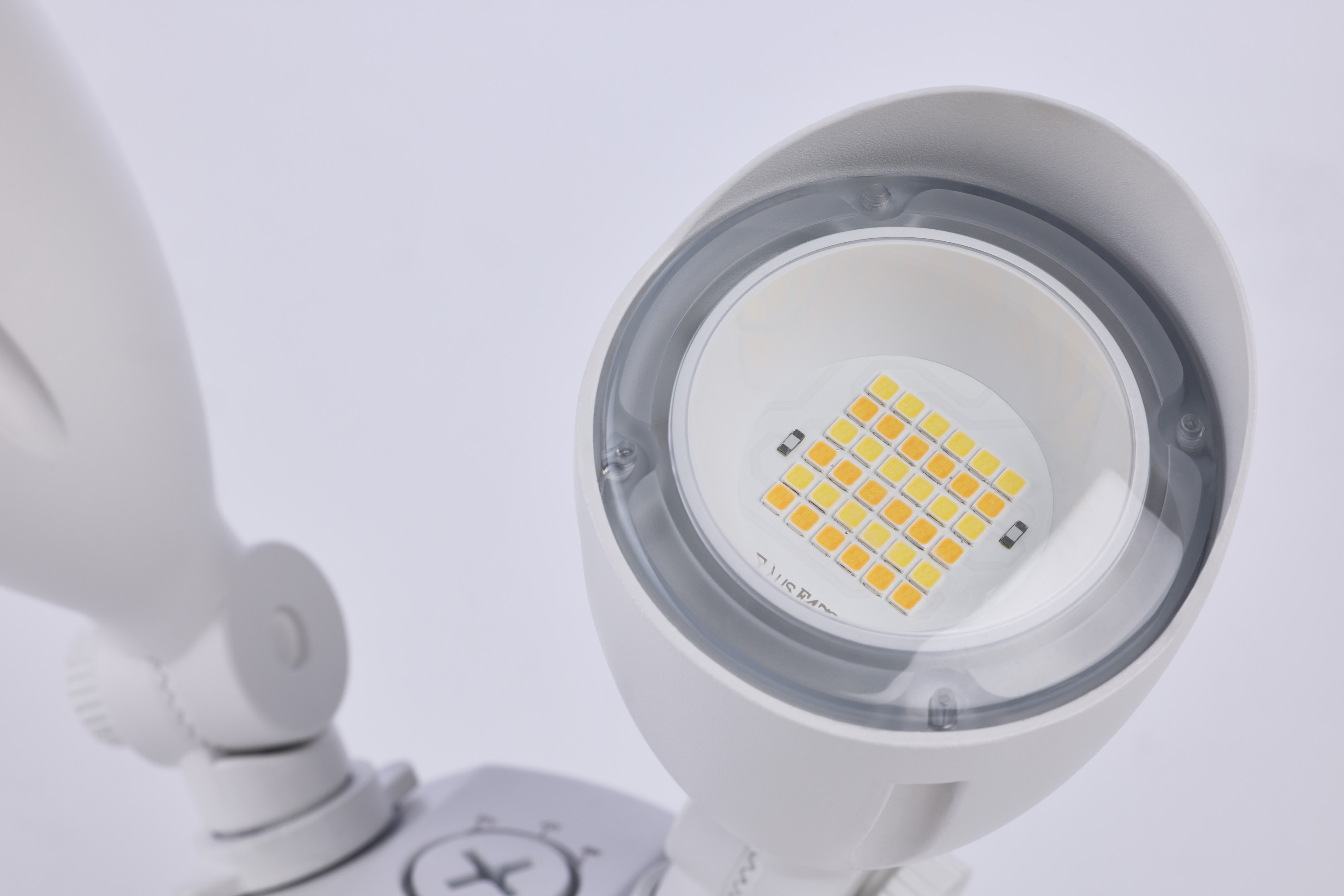 LED 2 BULLET HEAD SECURITY LGT - 65-1410