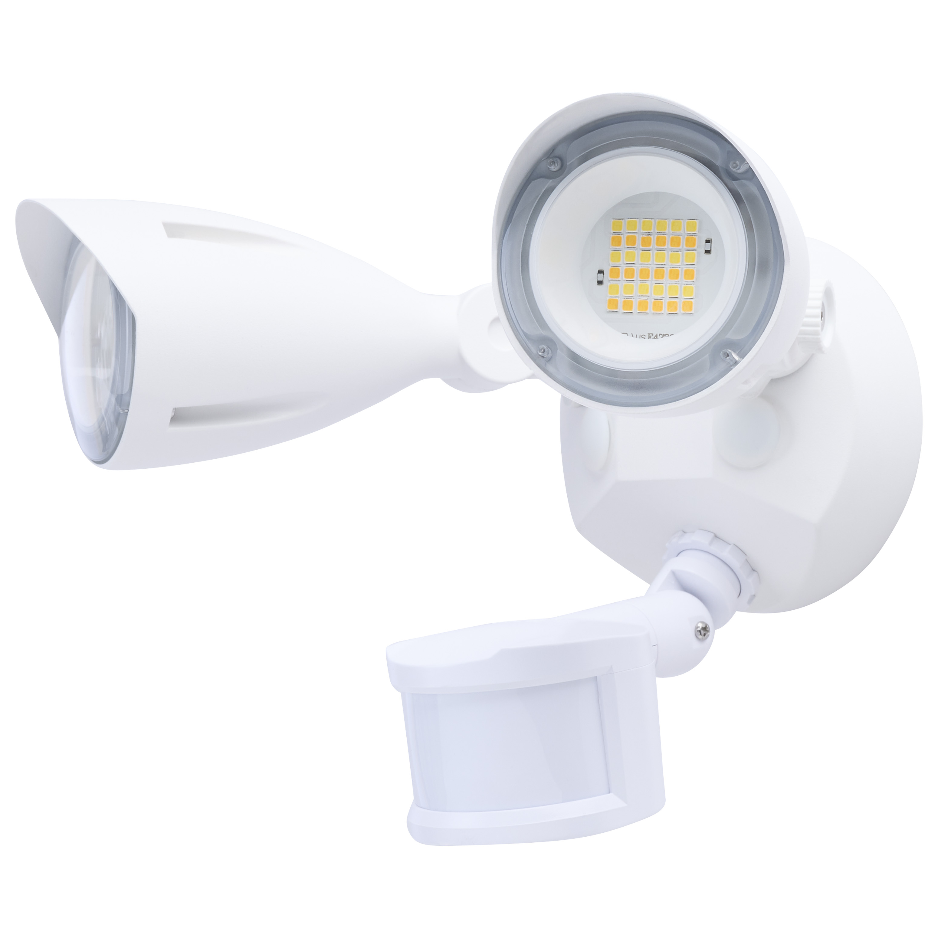 LED 2 BULLET HEAD SECURITY LGT - 65-1411