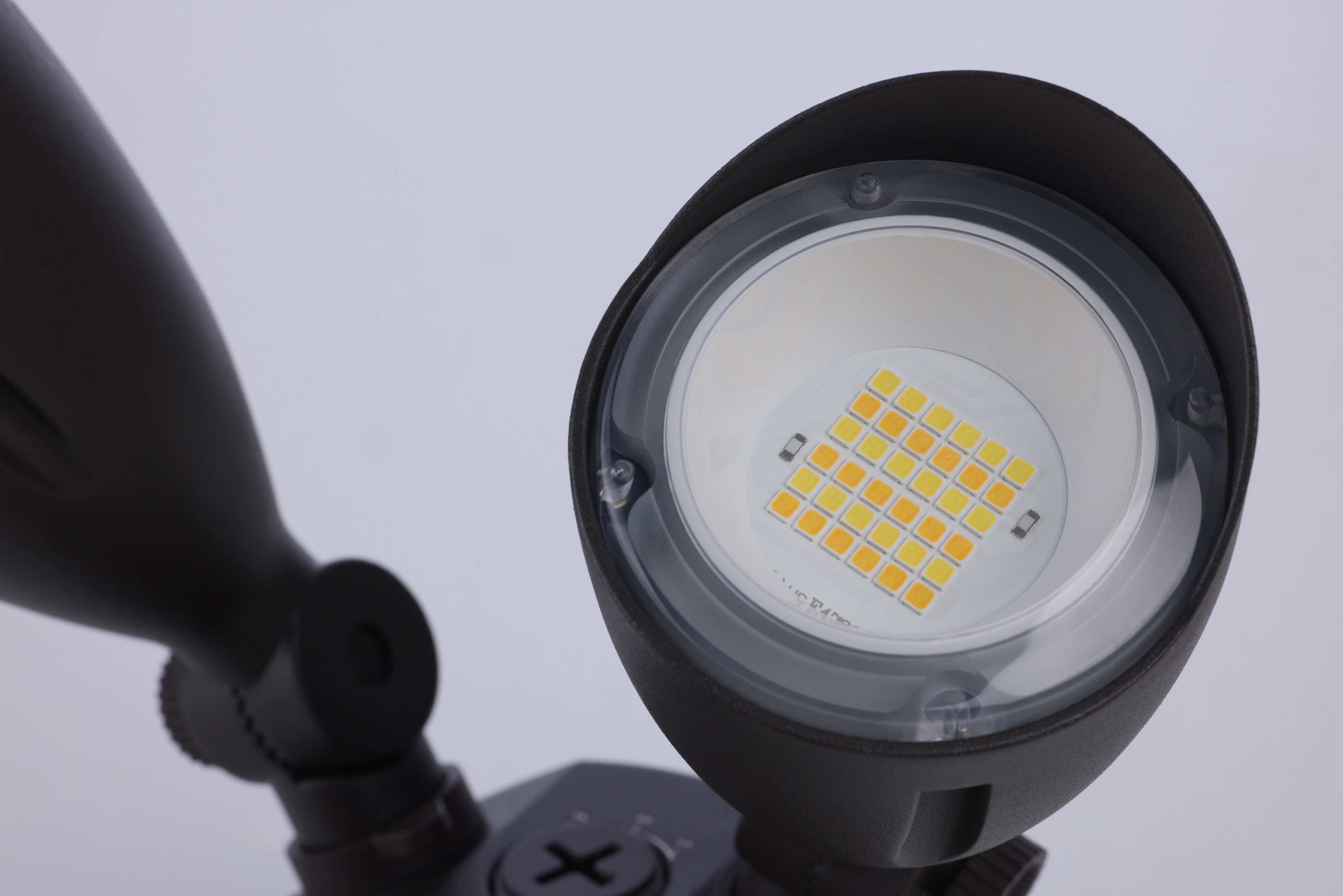 LED 2 BULLET HEAD SECURITY LGT - 65-1412