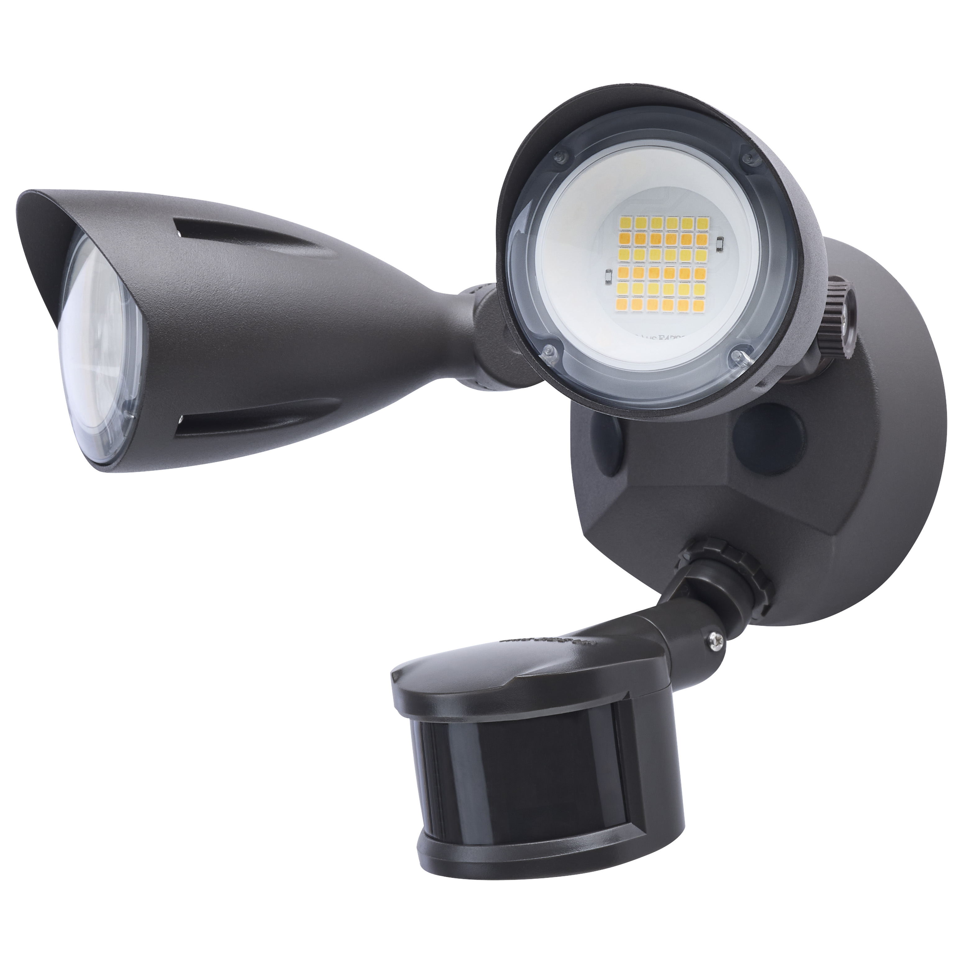 LED 2 BULLET HEAD SECURITY LGT - 65-1413