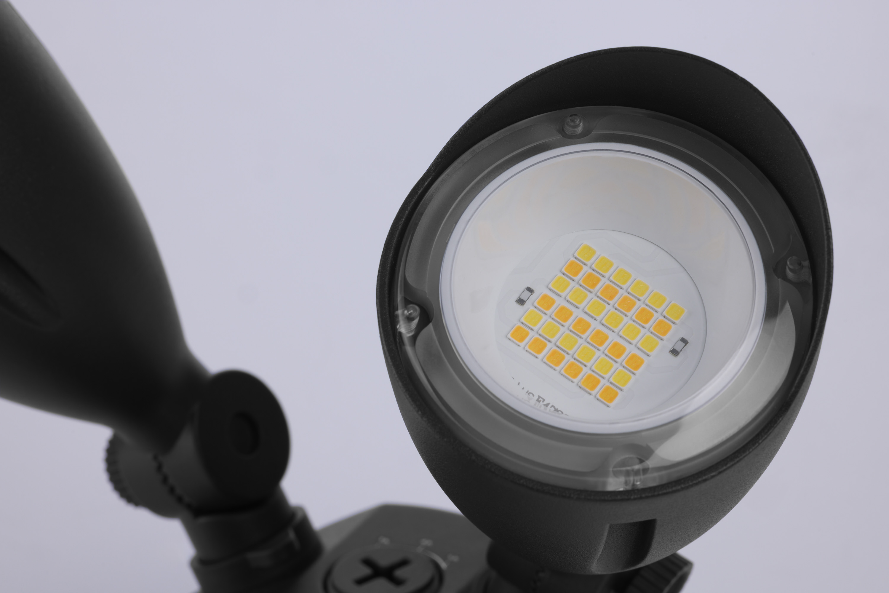 LED 2 BULLET HEAD SECURITY LGT - 65-1414