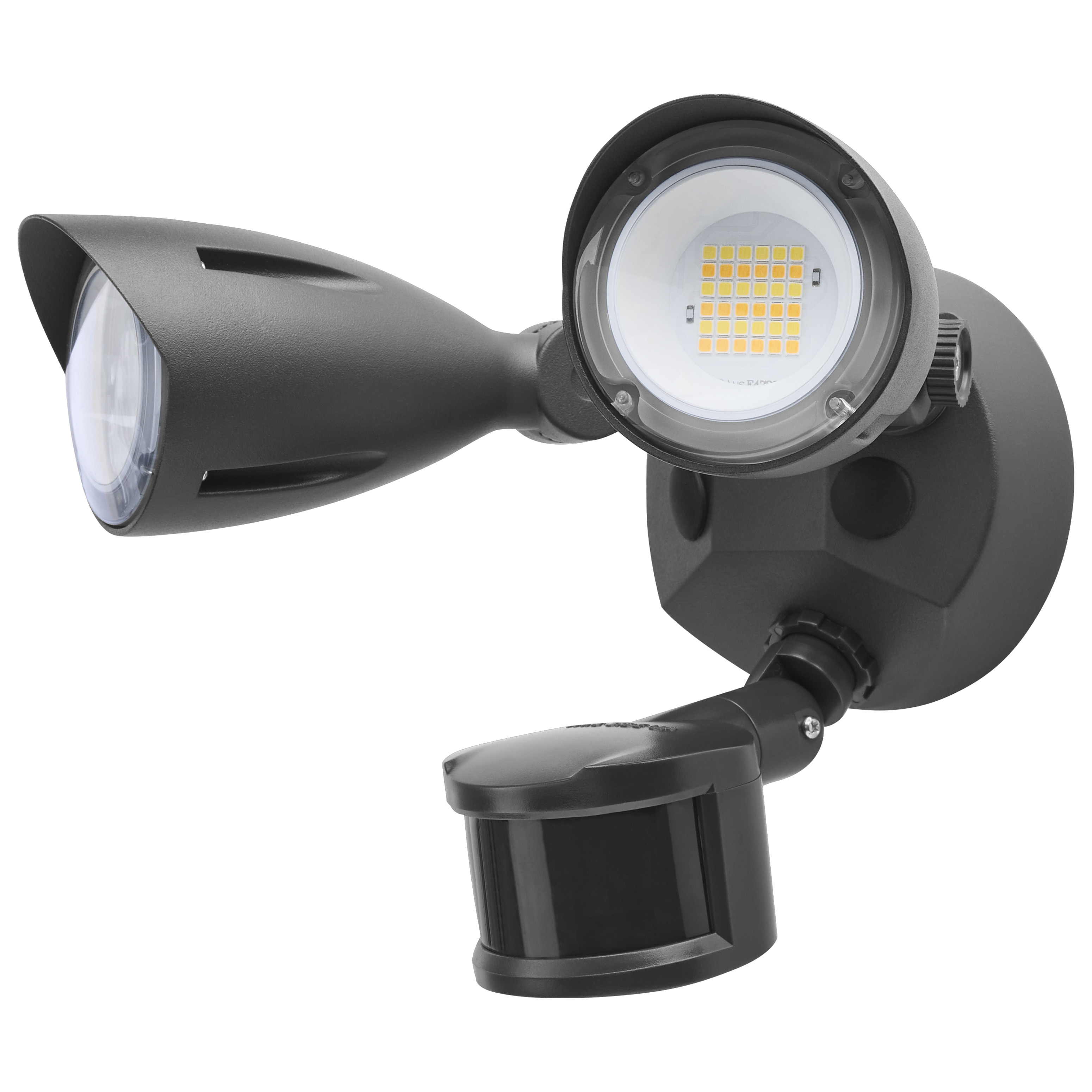 LED 2 BULLET HEAD SECURITY LGT - 65-1415