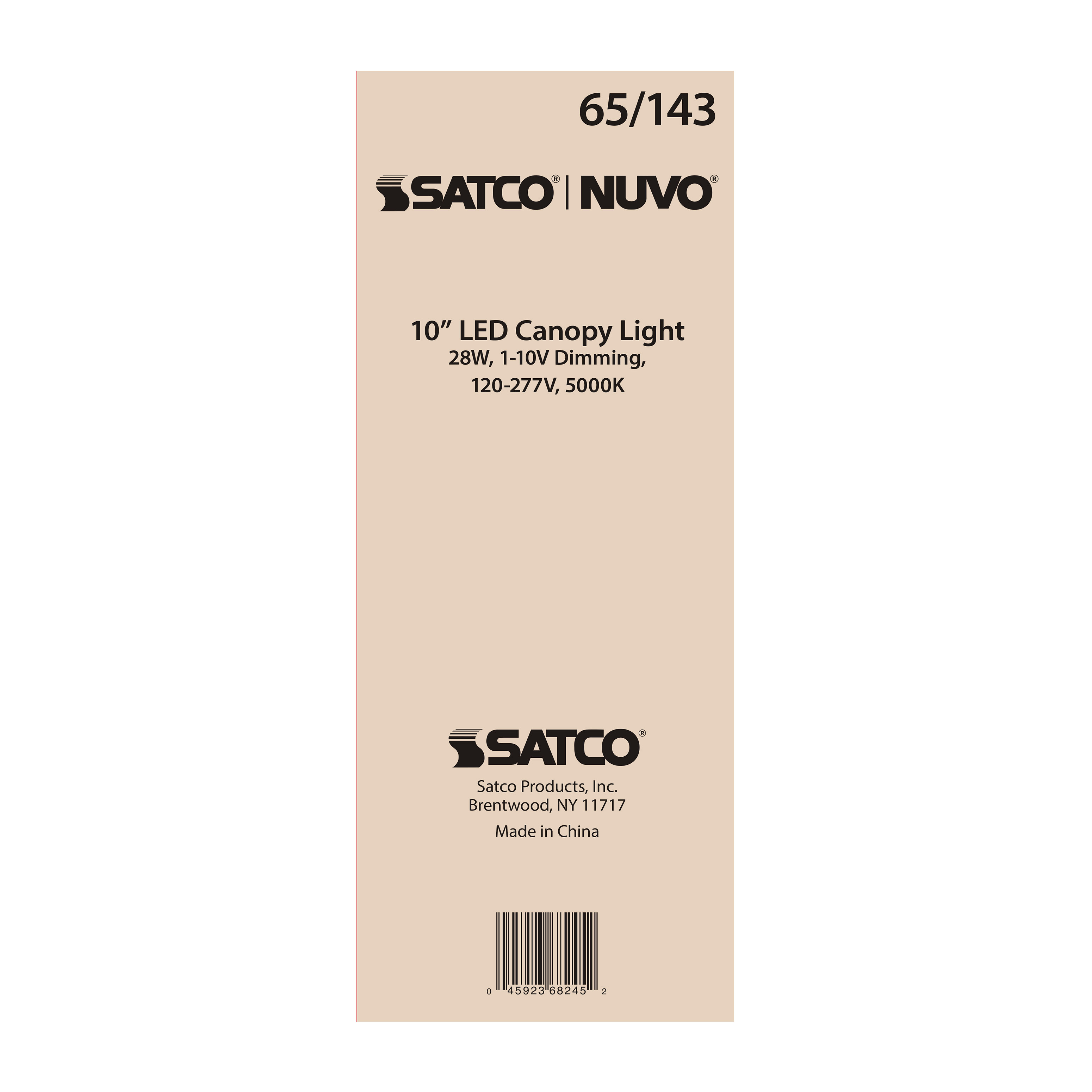 28W LED CANOPY FIXTURE 10" - 65-143