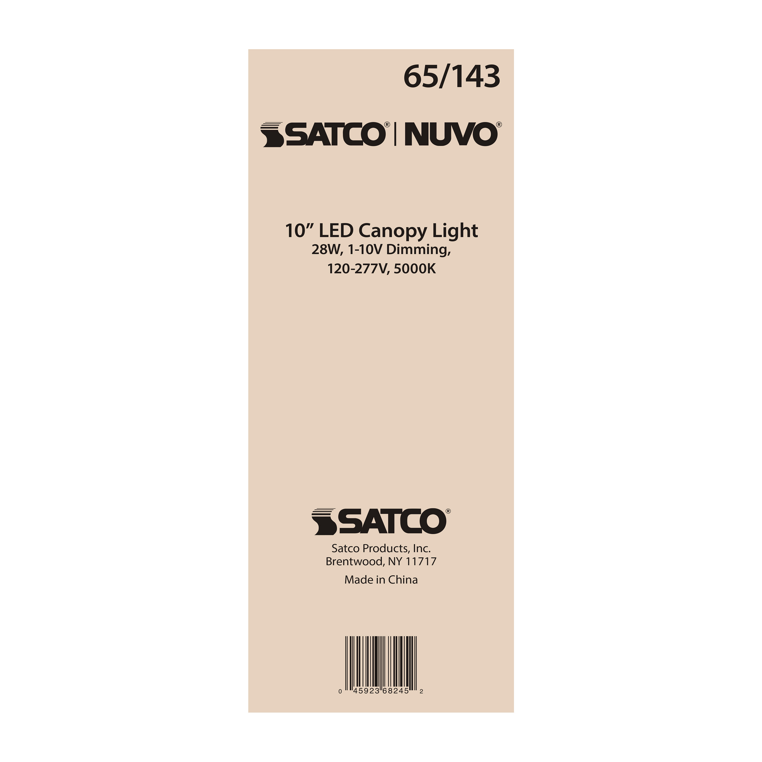 28W LED CANOPY FIXTURE 10" - 65-143