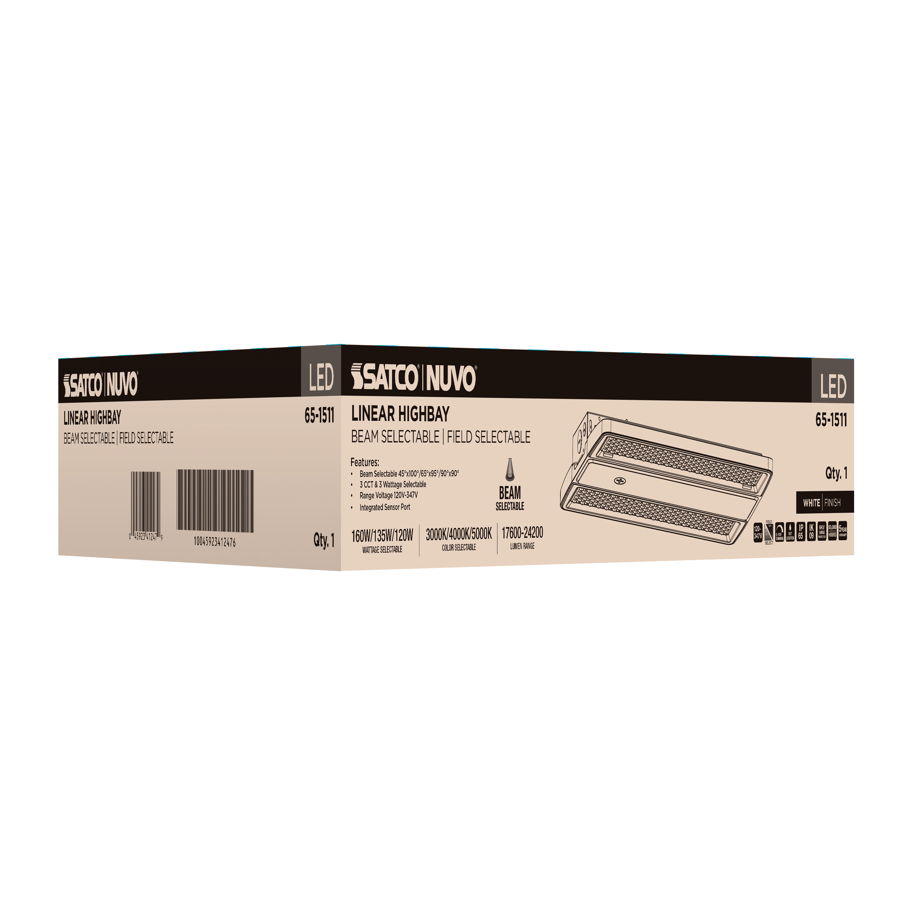 LED SELECTABLE LINEAR HIGH BAY - 65-1511